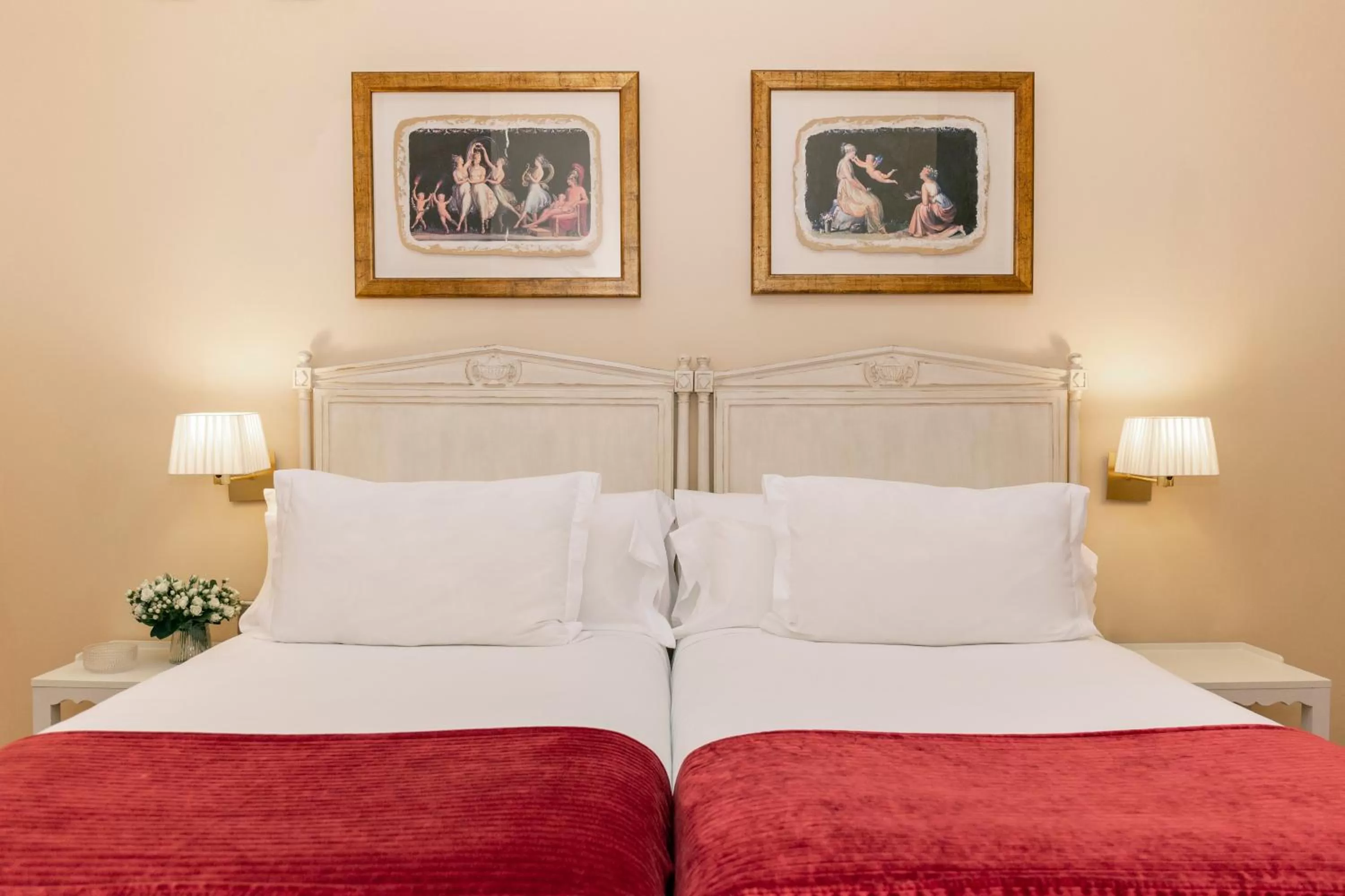 Bed in Casa Romana Hotel Boutique