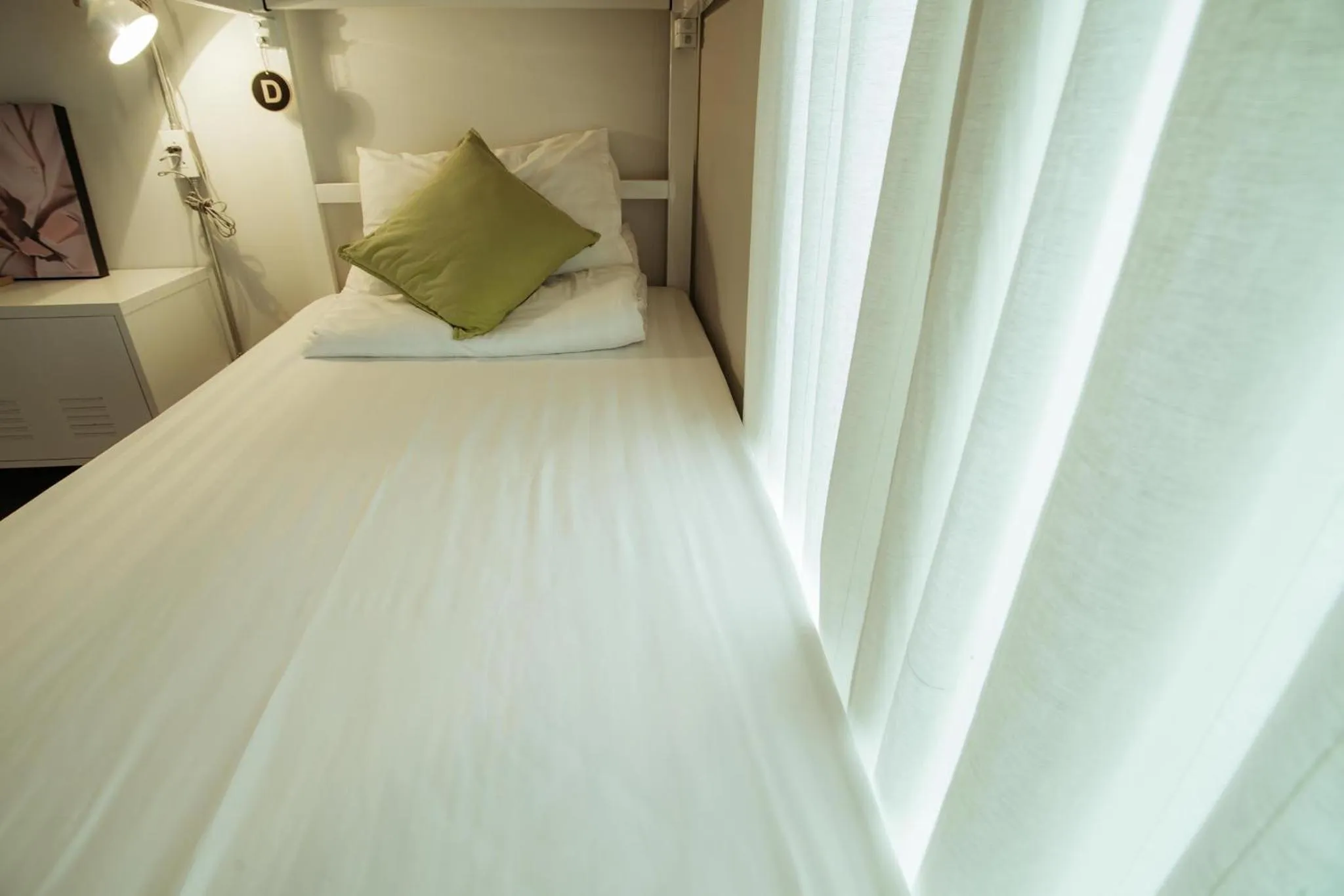 Bed in J Poshtel Chiangmai