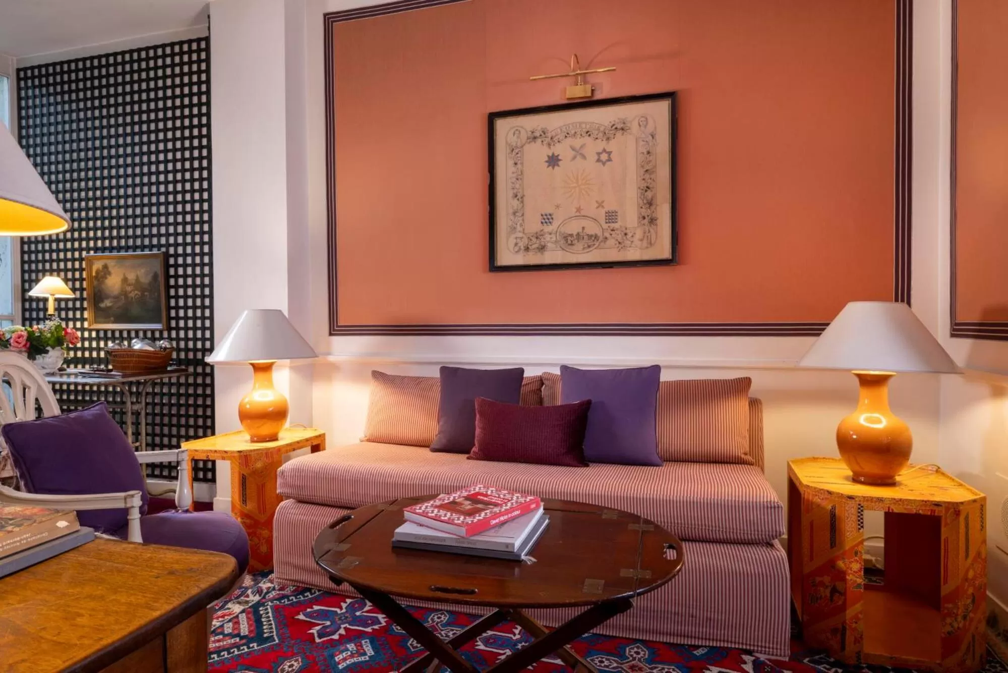 Lobby or reception in Hôtel Le Saint Gregoire