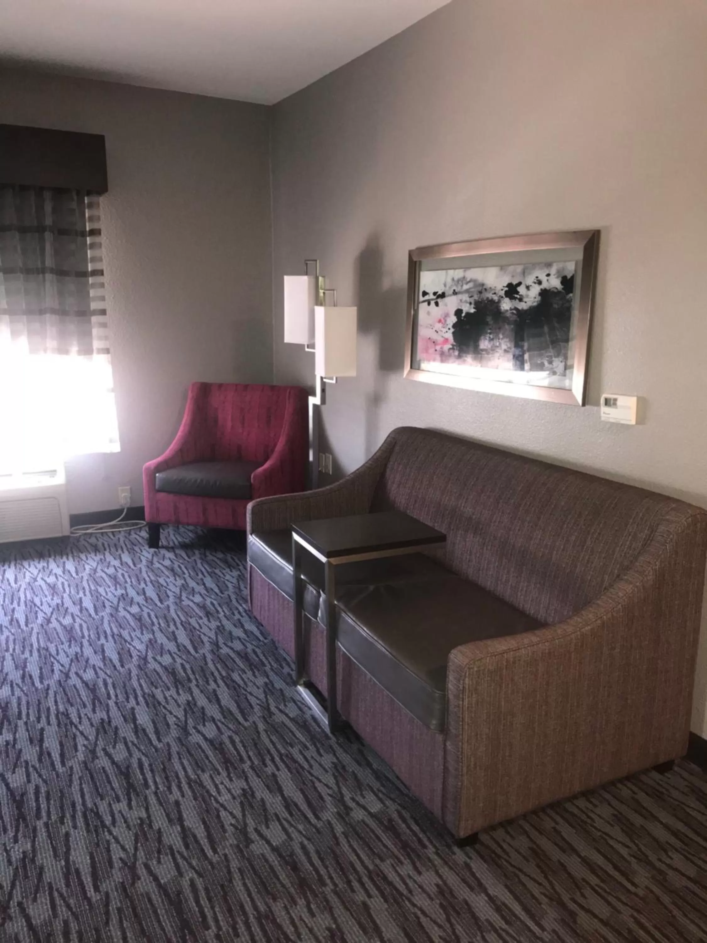 Living room in La Quinta by Wyndham Abilene Mall