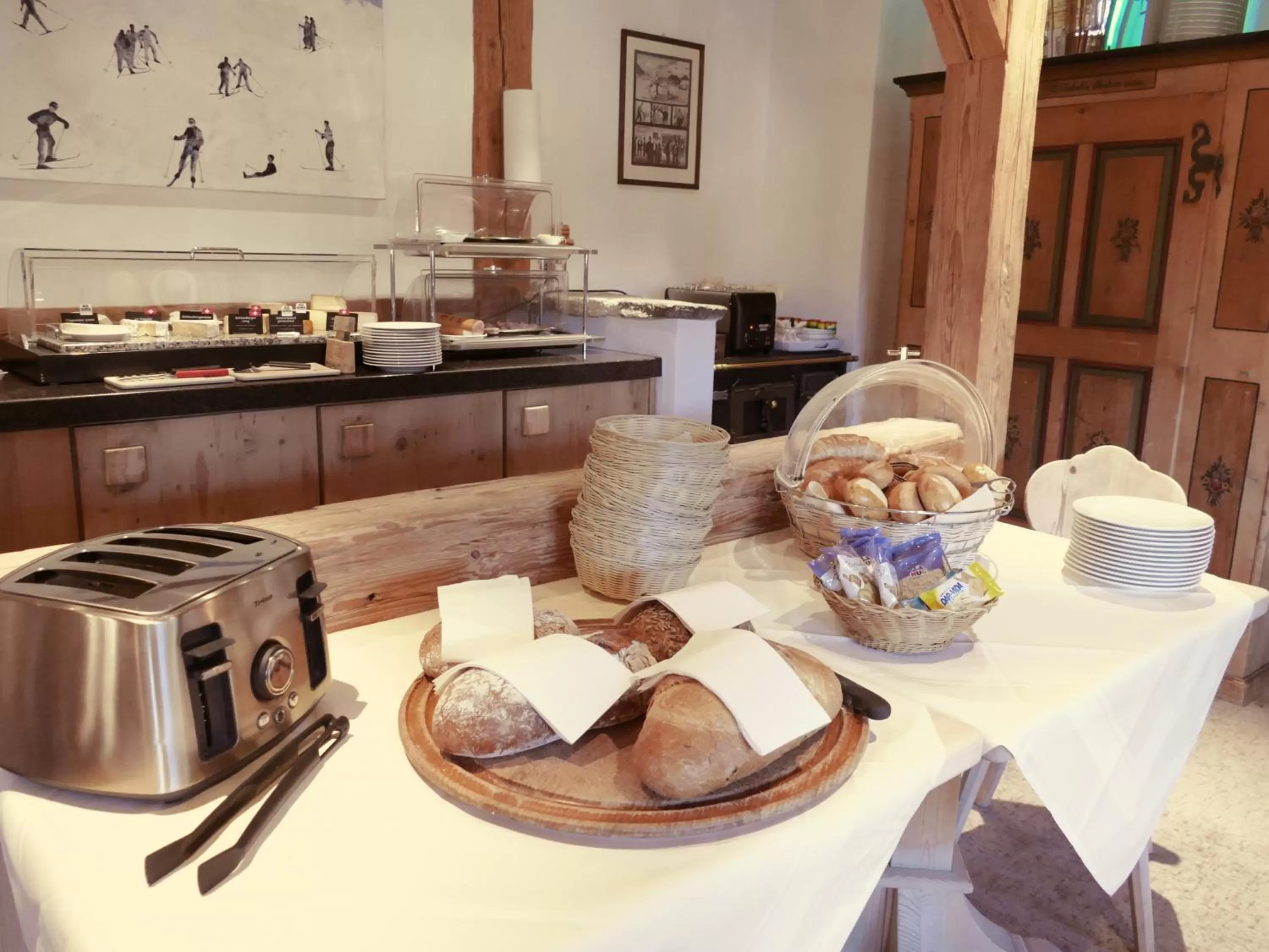 Buffet breakfast in Hotel Kernen