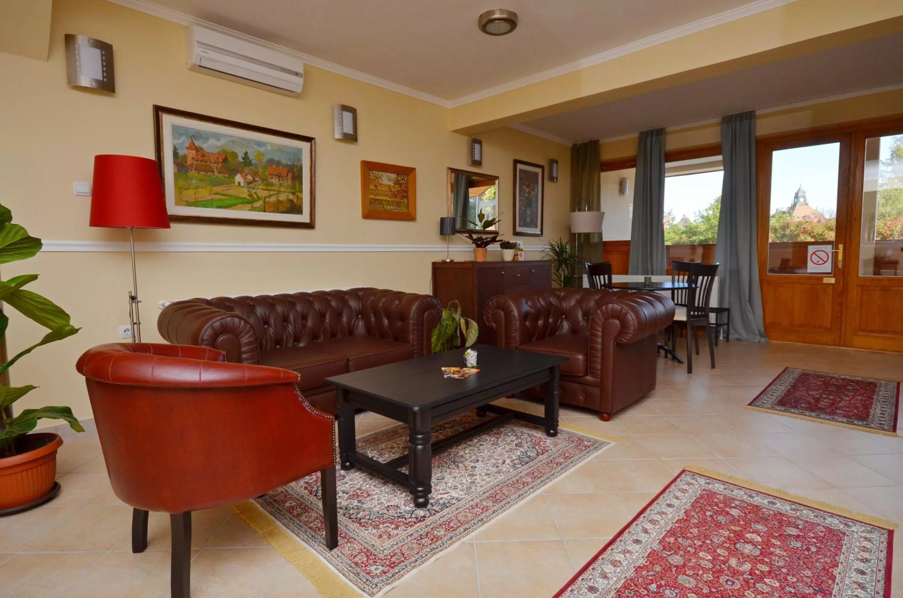 Business facilities, Seating Area in Art Garni Hotel