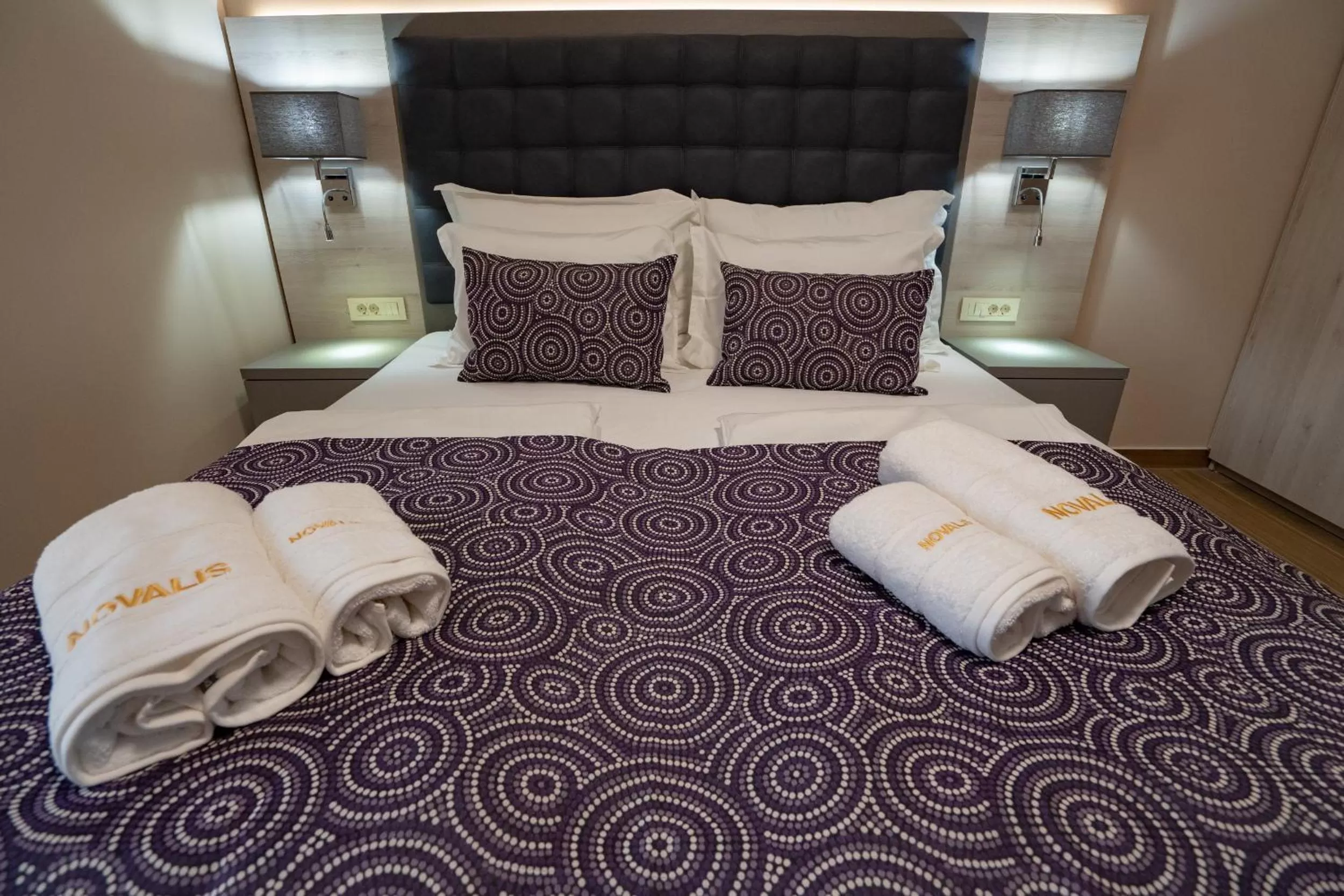 Bed in Bed&Breakfast Novalis