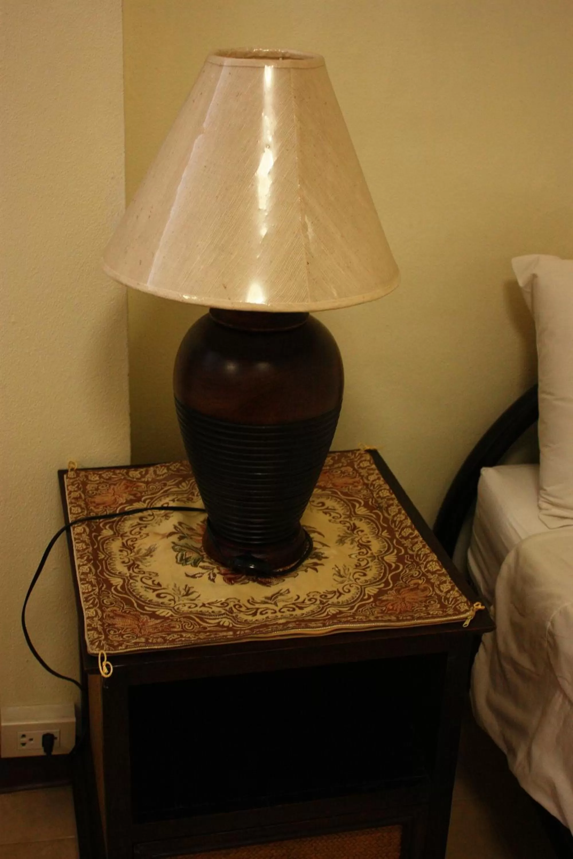 Bed in โรงแรมตีฆ้อง - Tri Gong Hotel