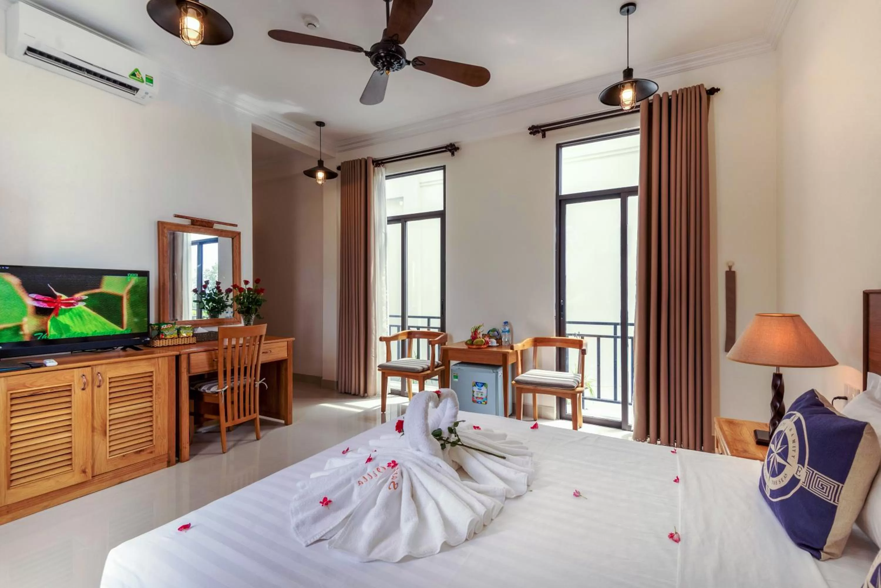 Bed in Santa Sea Villa