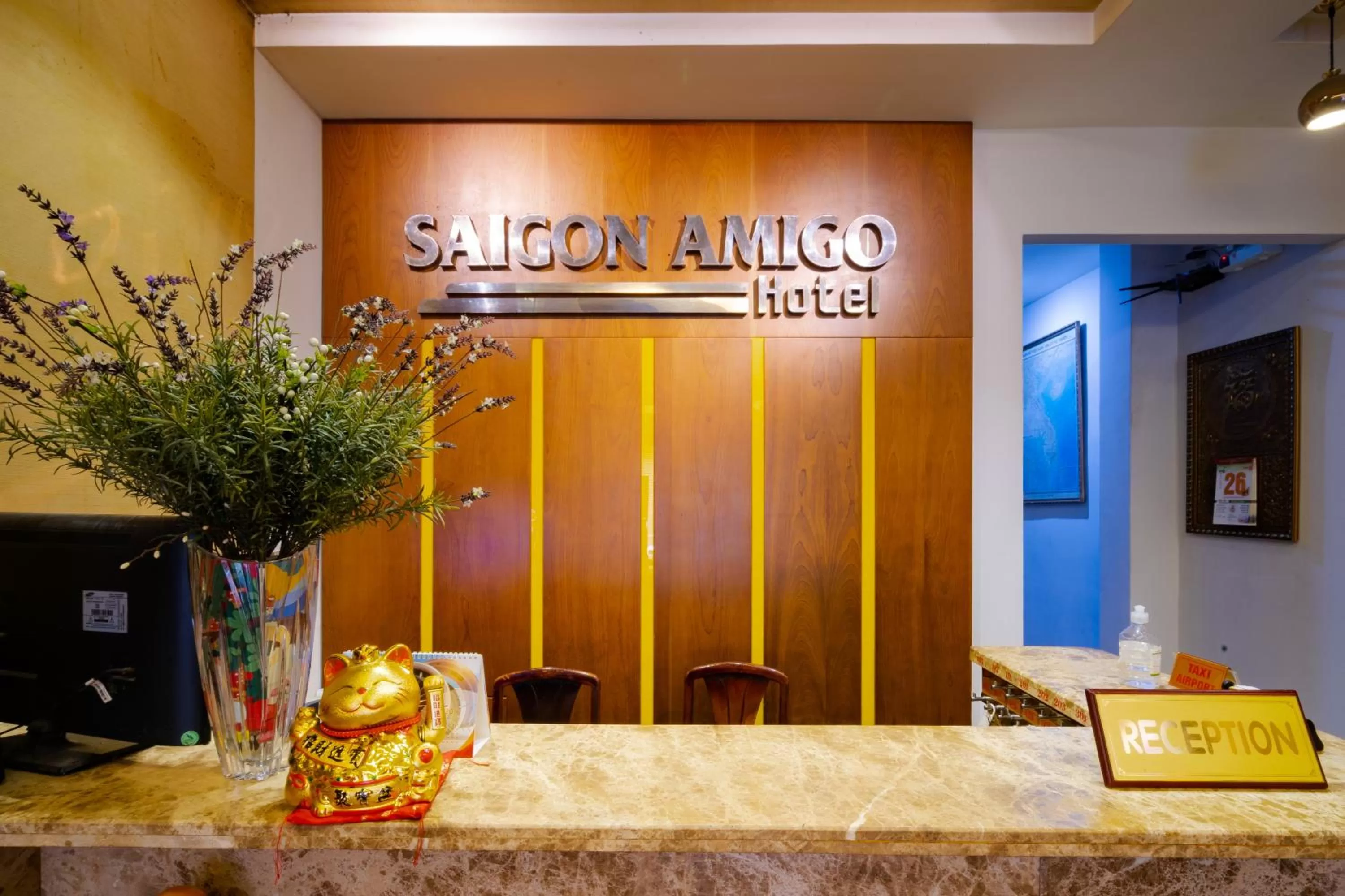 Lobby or reception in Saigon Amigo Hotel