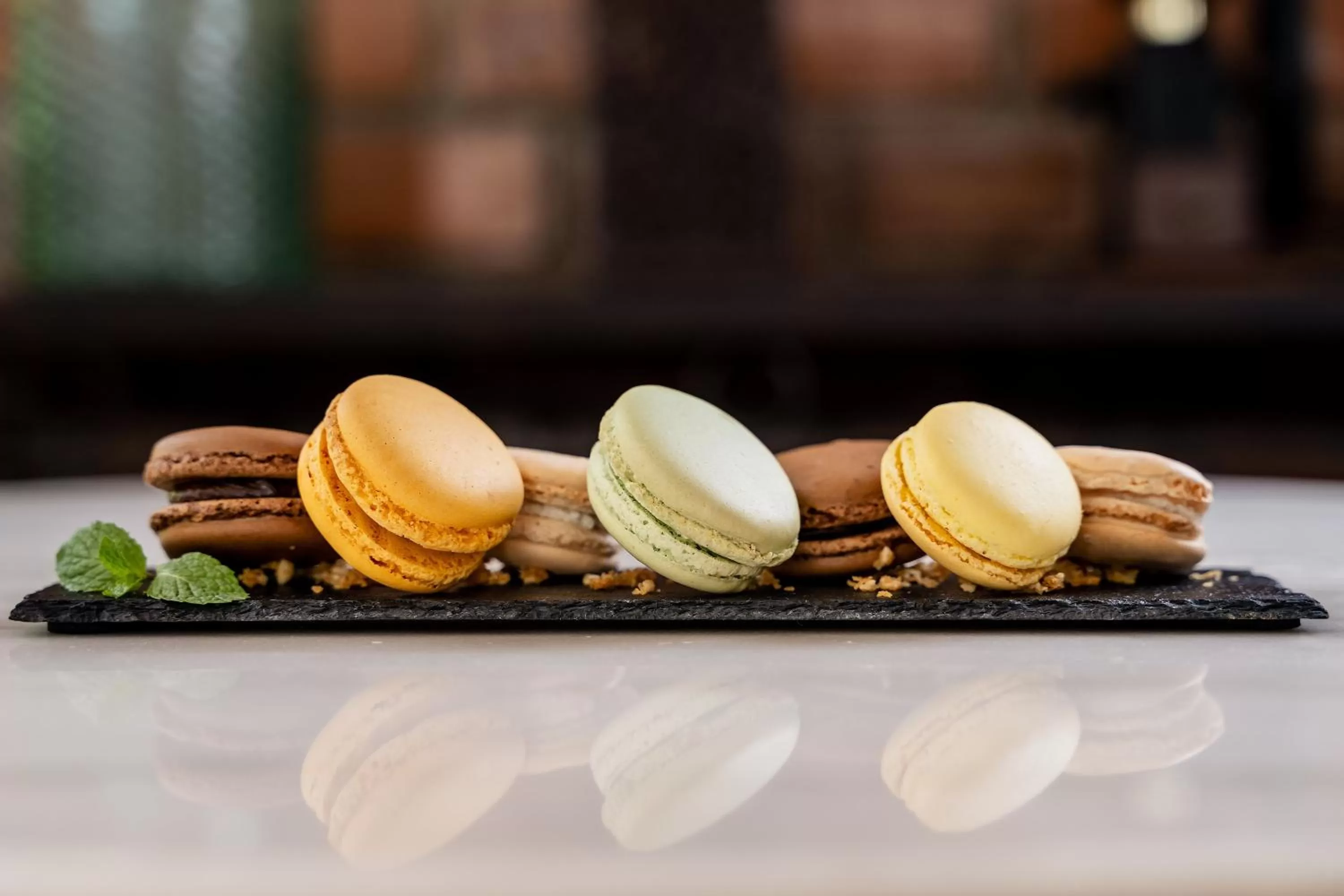 Food close-up in The Aviary Hotel