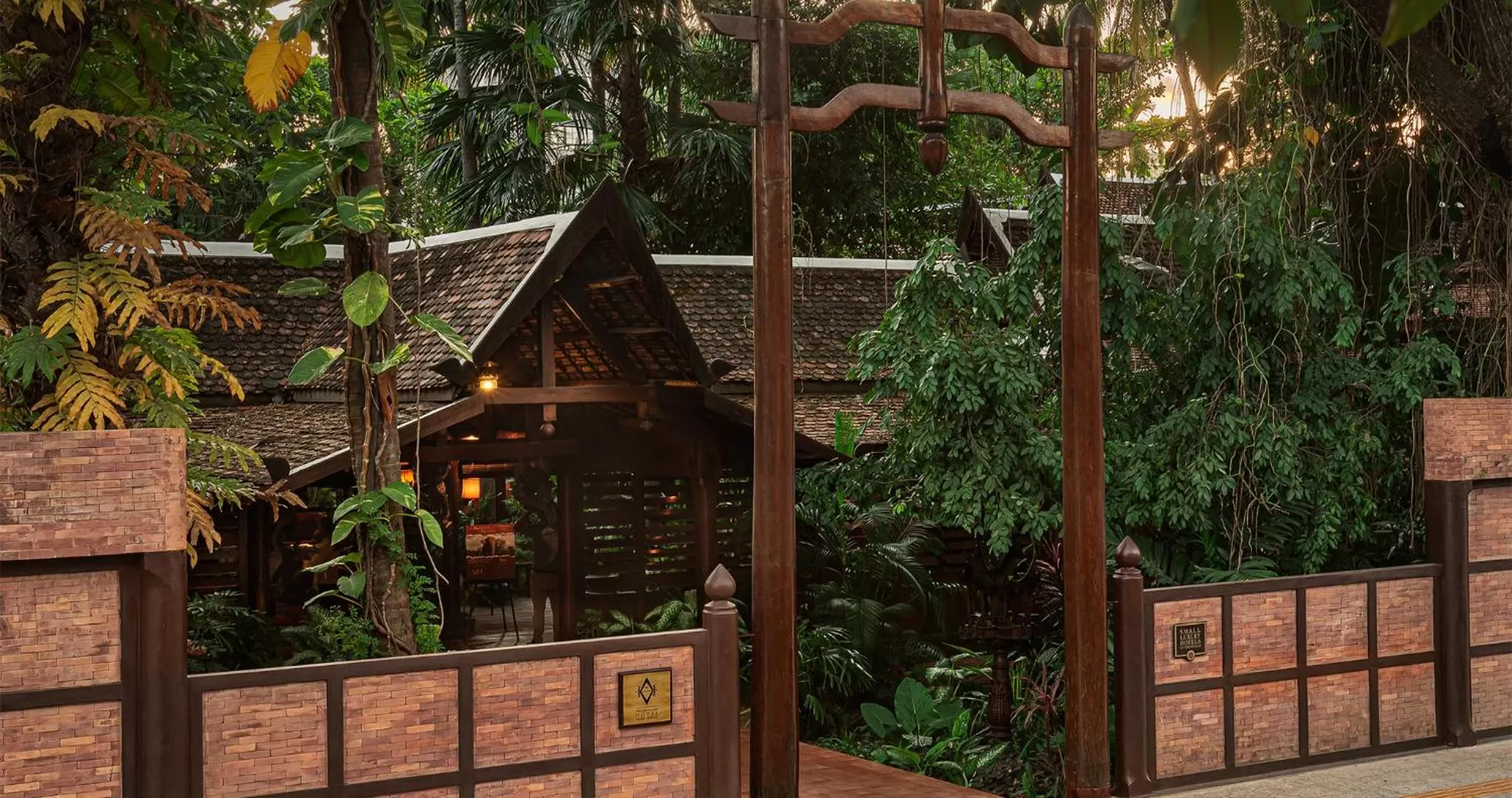 Facade/entrance in Angkor Village Hotel - Small Luxury Hotels of the World