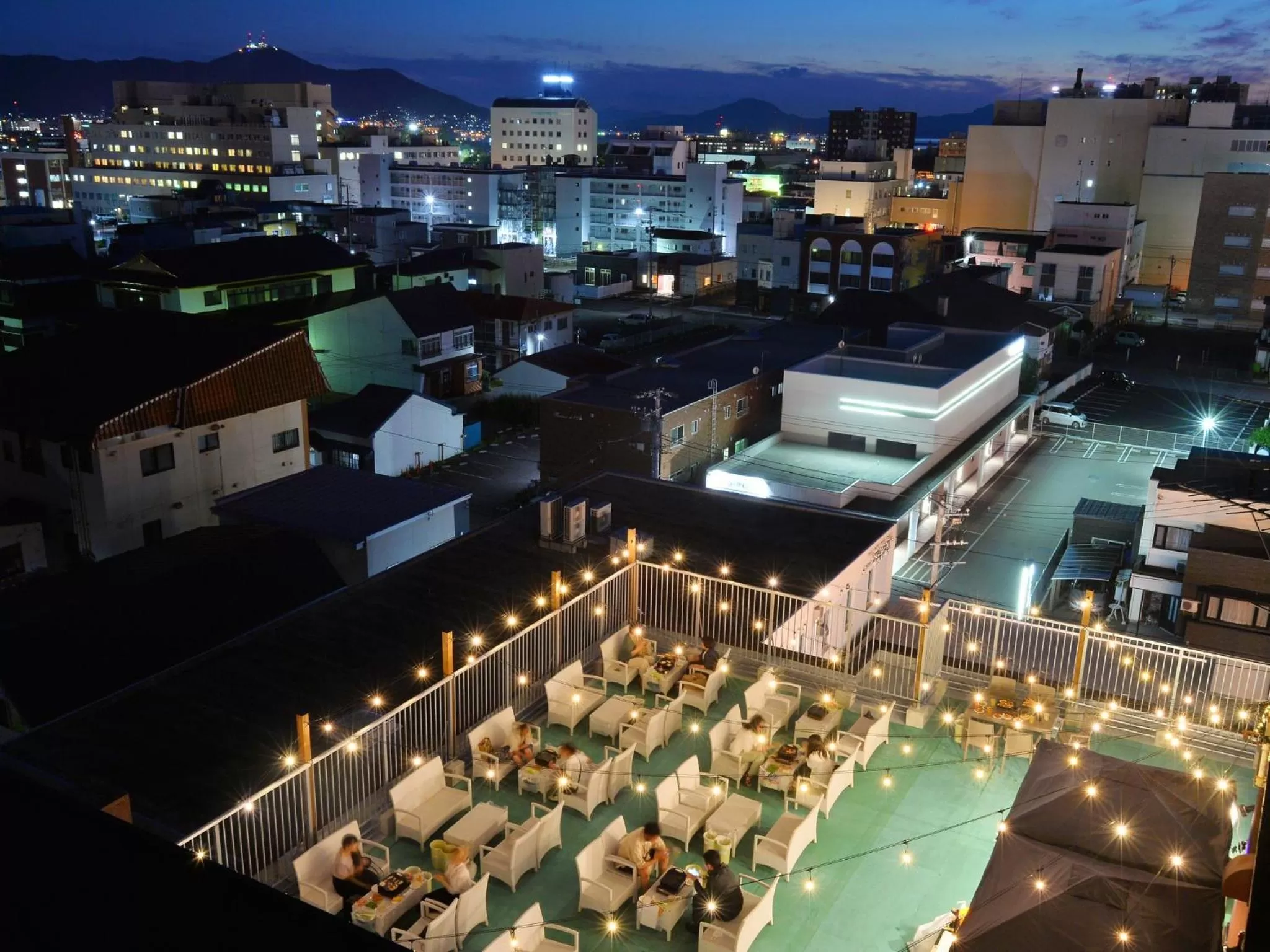 BBQ facilities in LC Goryokaku Hotel