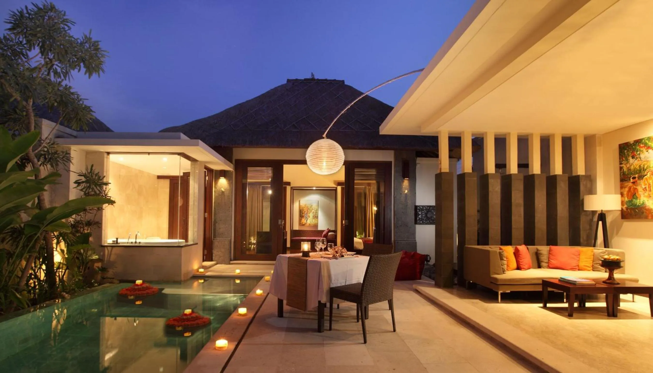 Balcony/Terrace in Mahagiri Villas Sanur