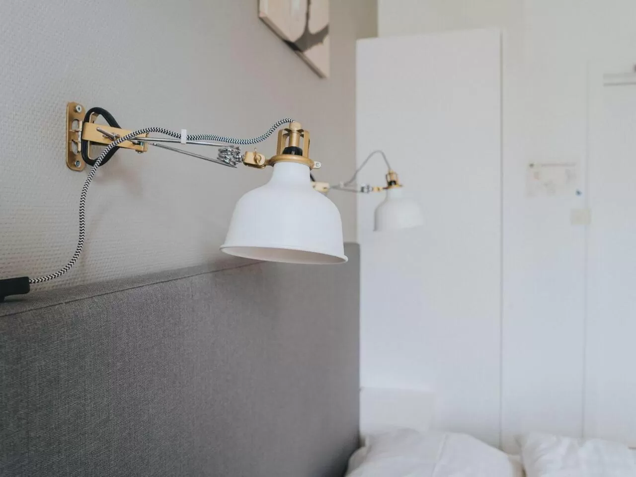 Decorative detail, Bed in Arboga Stadshotell