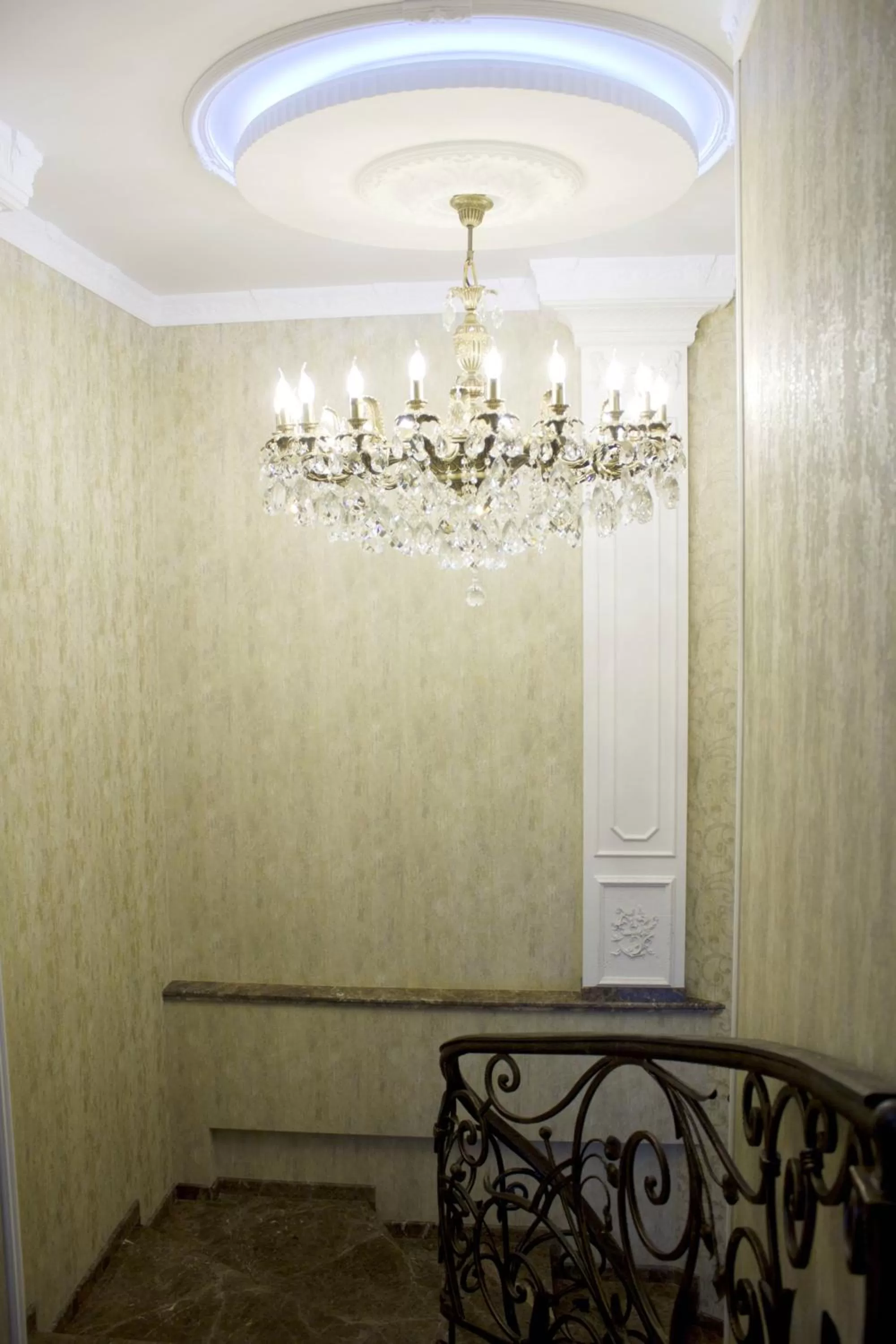 Decorative detail in Neapol Boutique Hotel