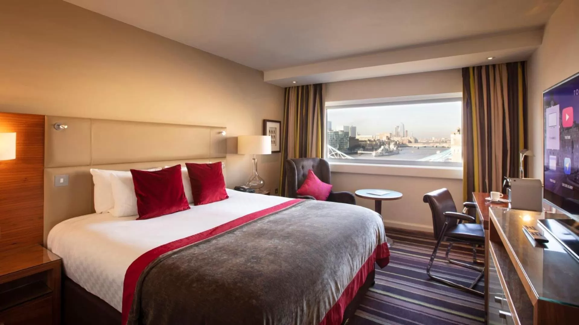 Bedroom, Bed in The Tower Hotel, by Thistle