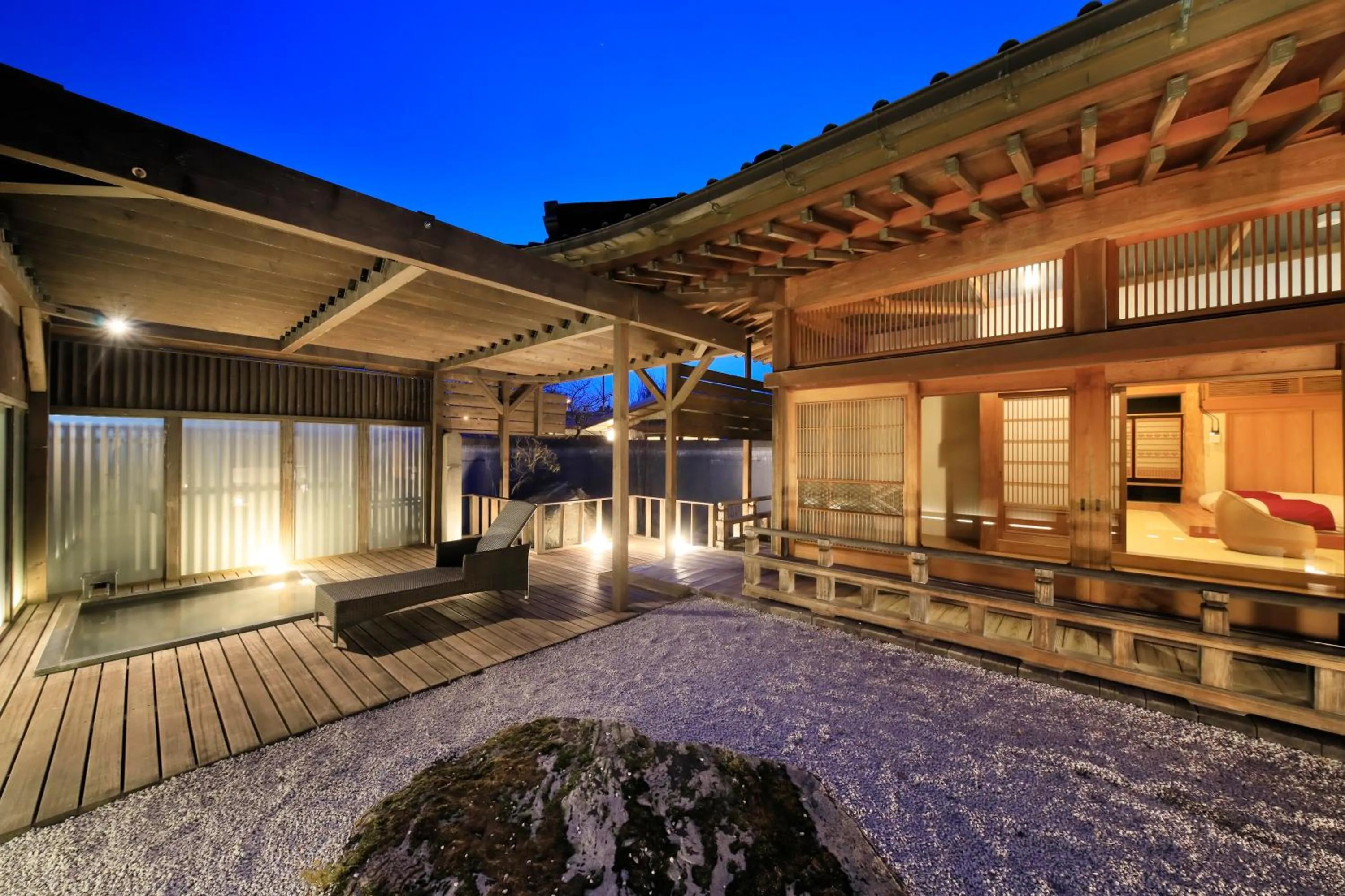 Night in Fuji Onsenji Yumedono