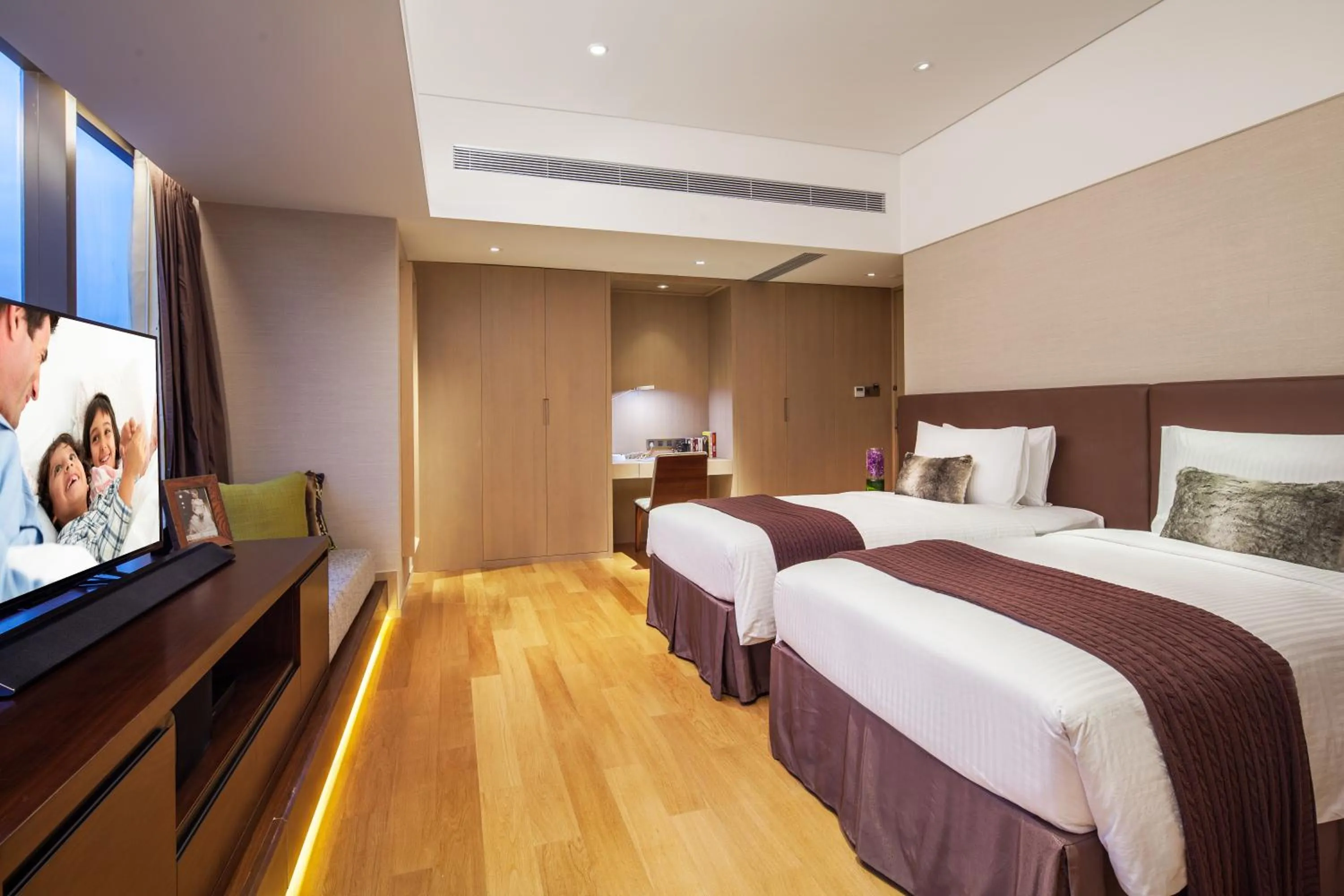 Seating area in Somerset Xindicheng Xi'an