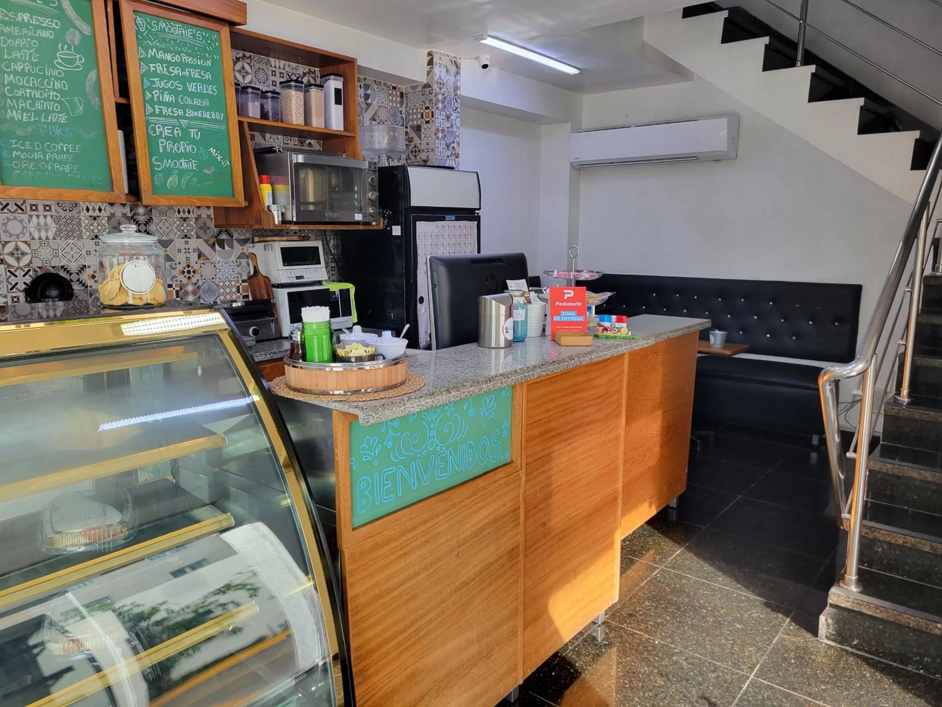 Kitchen/Kitchenette in Marcel Suites