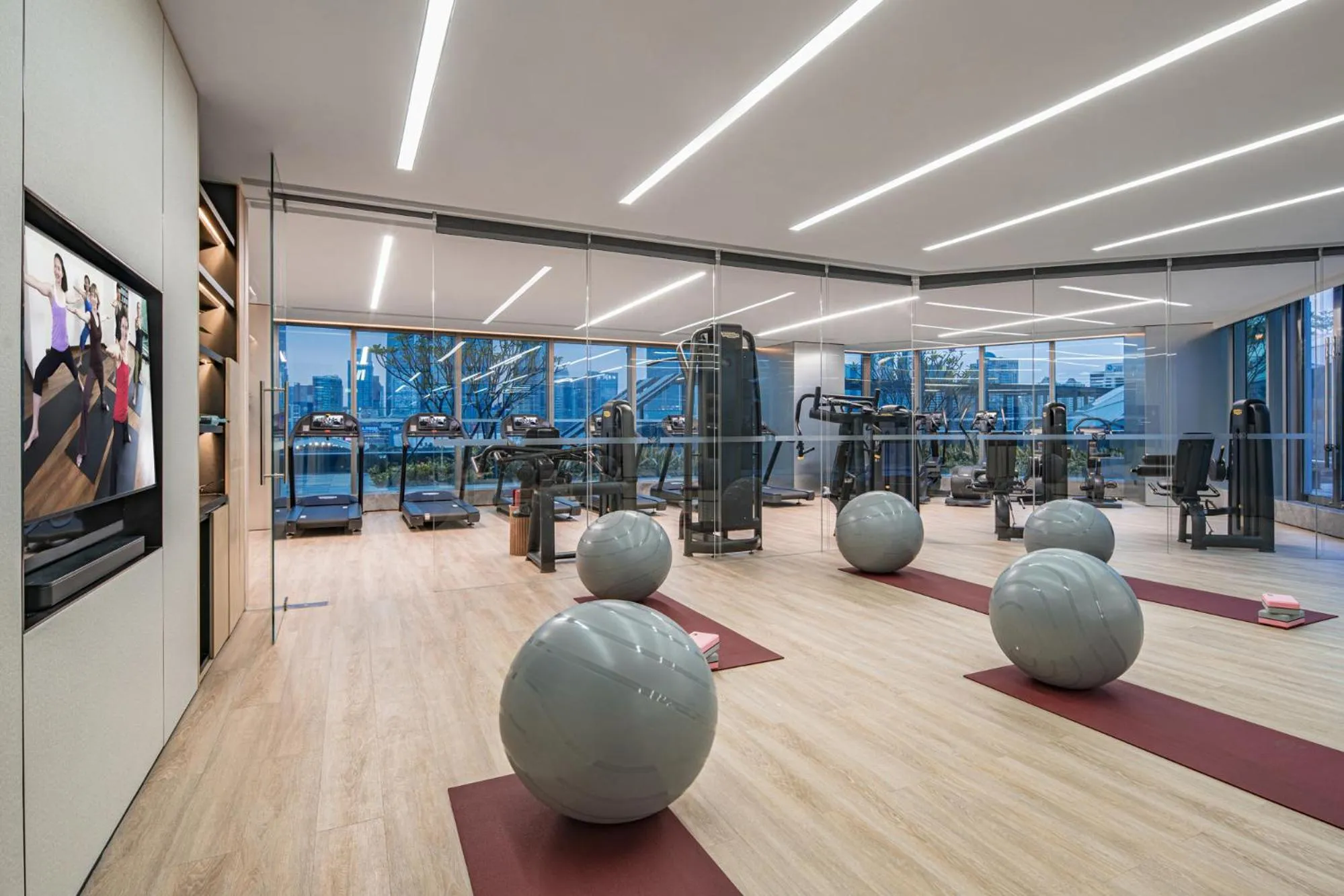 Fitness centre/facilities in Ascott ICC Guangzhou