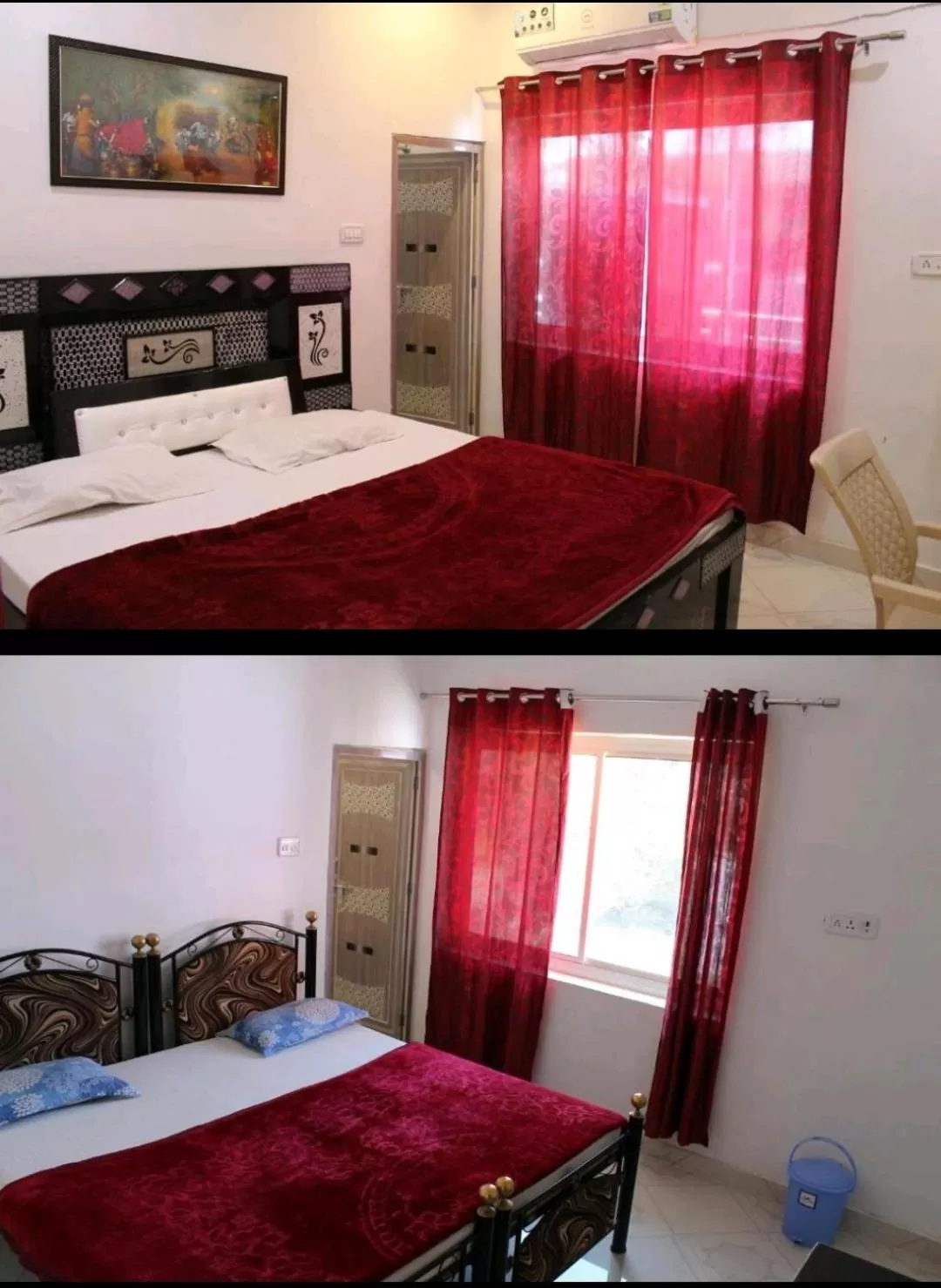 Bed in Best B&B in Orchha