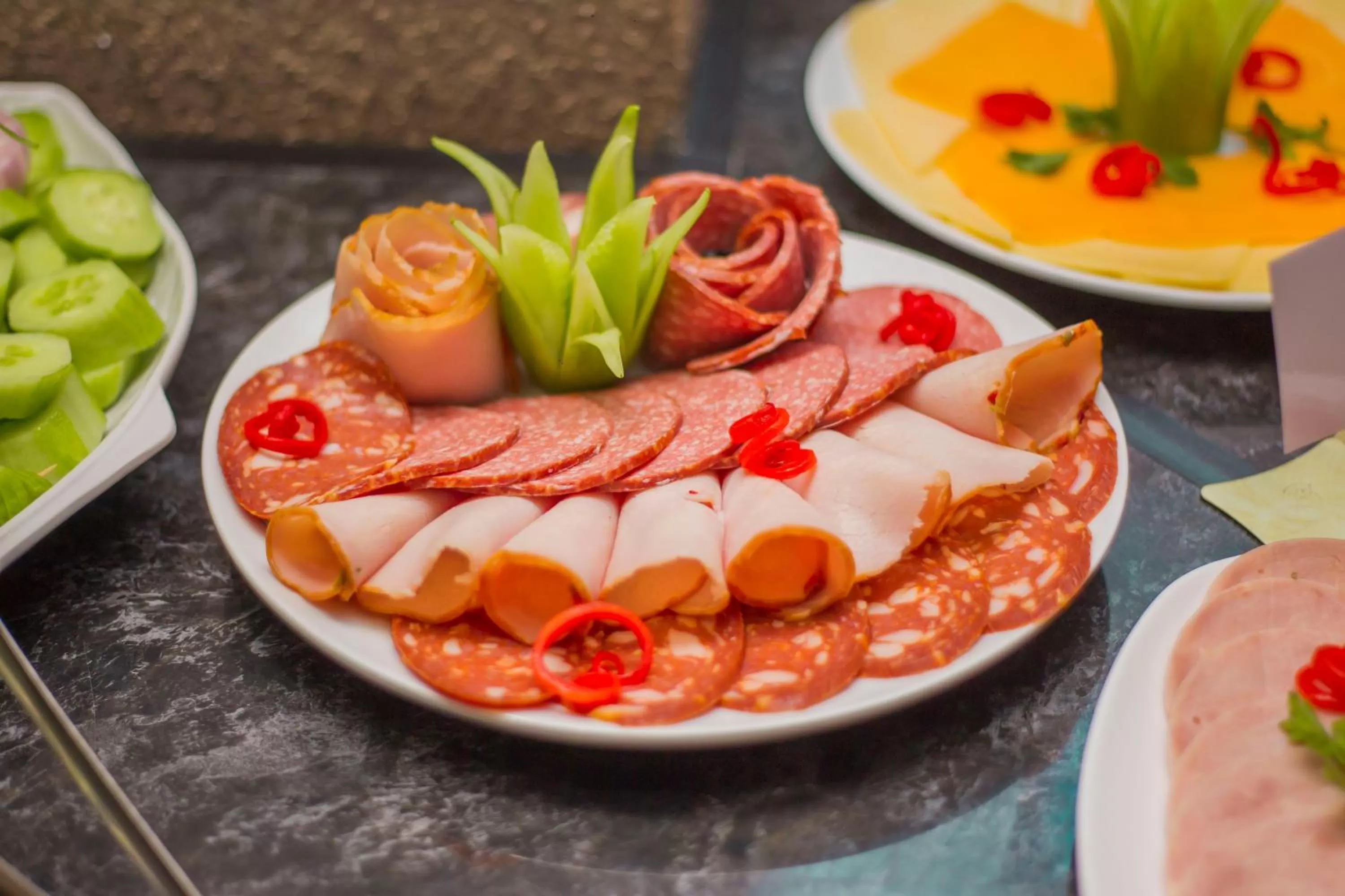 Breakfast in Hotel Orion Tbilisi