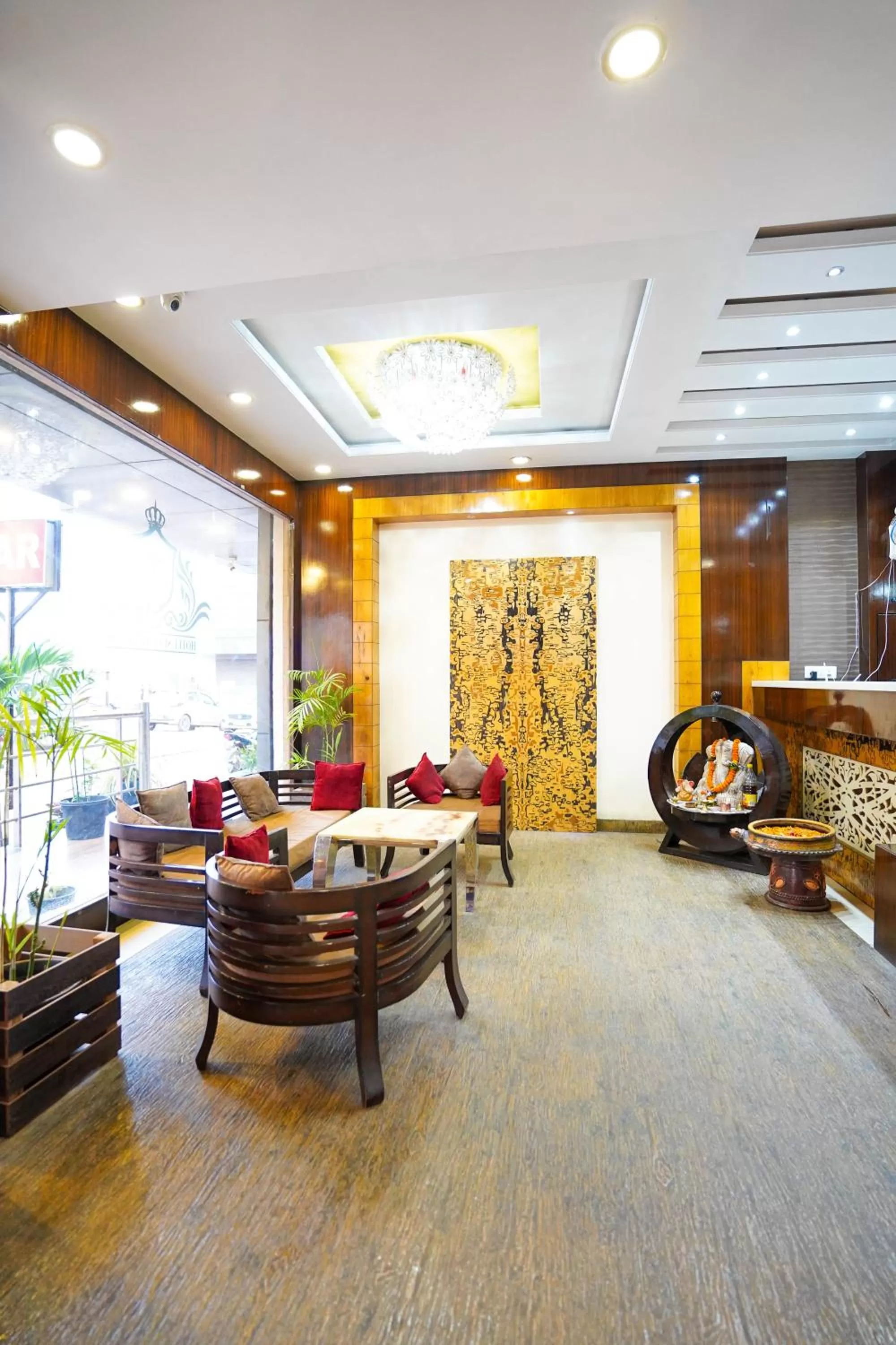 Seating area in HOTEL SEVENTH SENSE