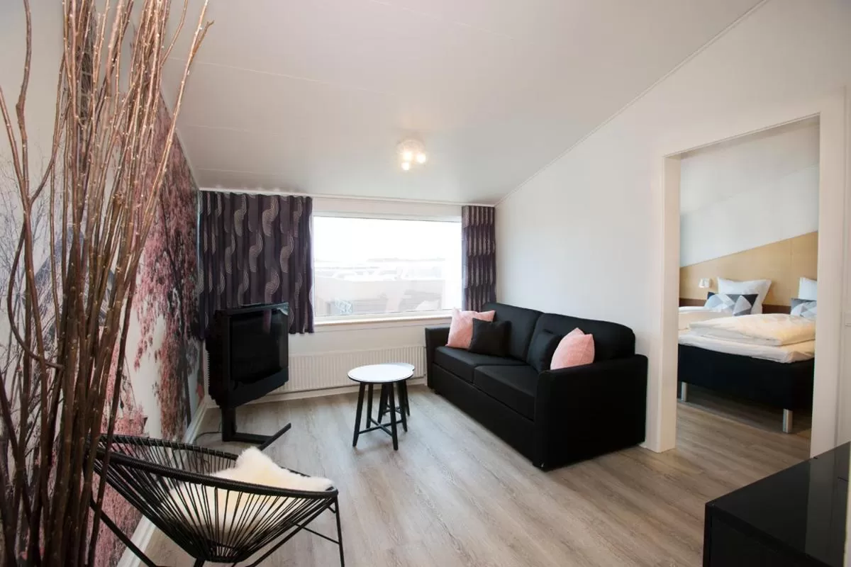 Living room, Seating Area in Hotel Hedegaarden