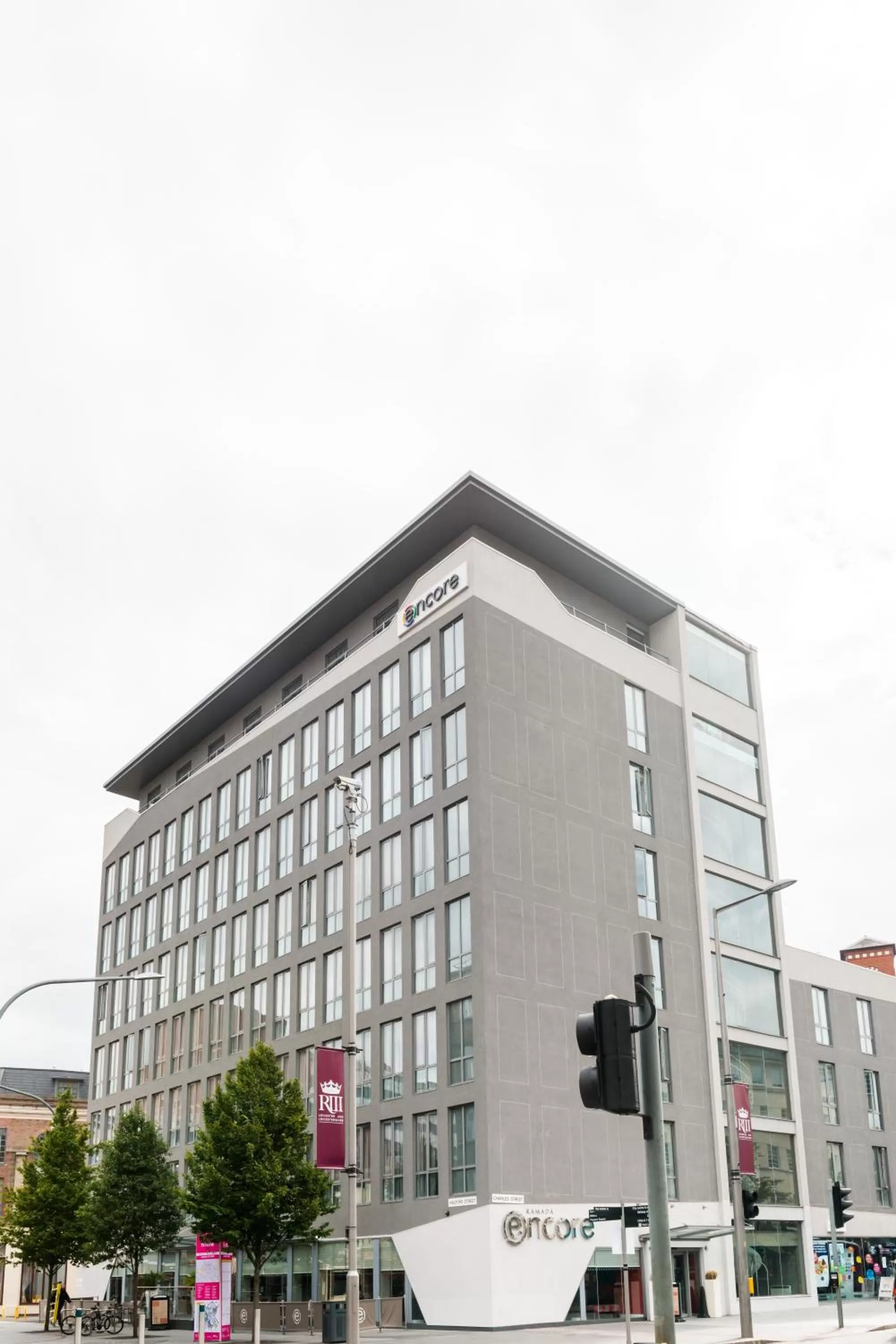 Property building in Ramada Encore Leicester City Centre