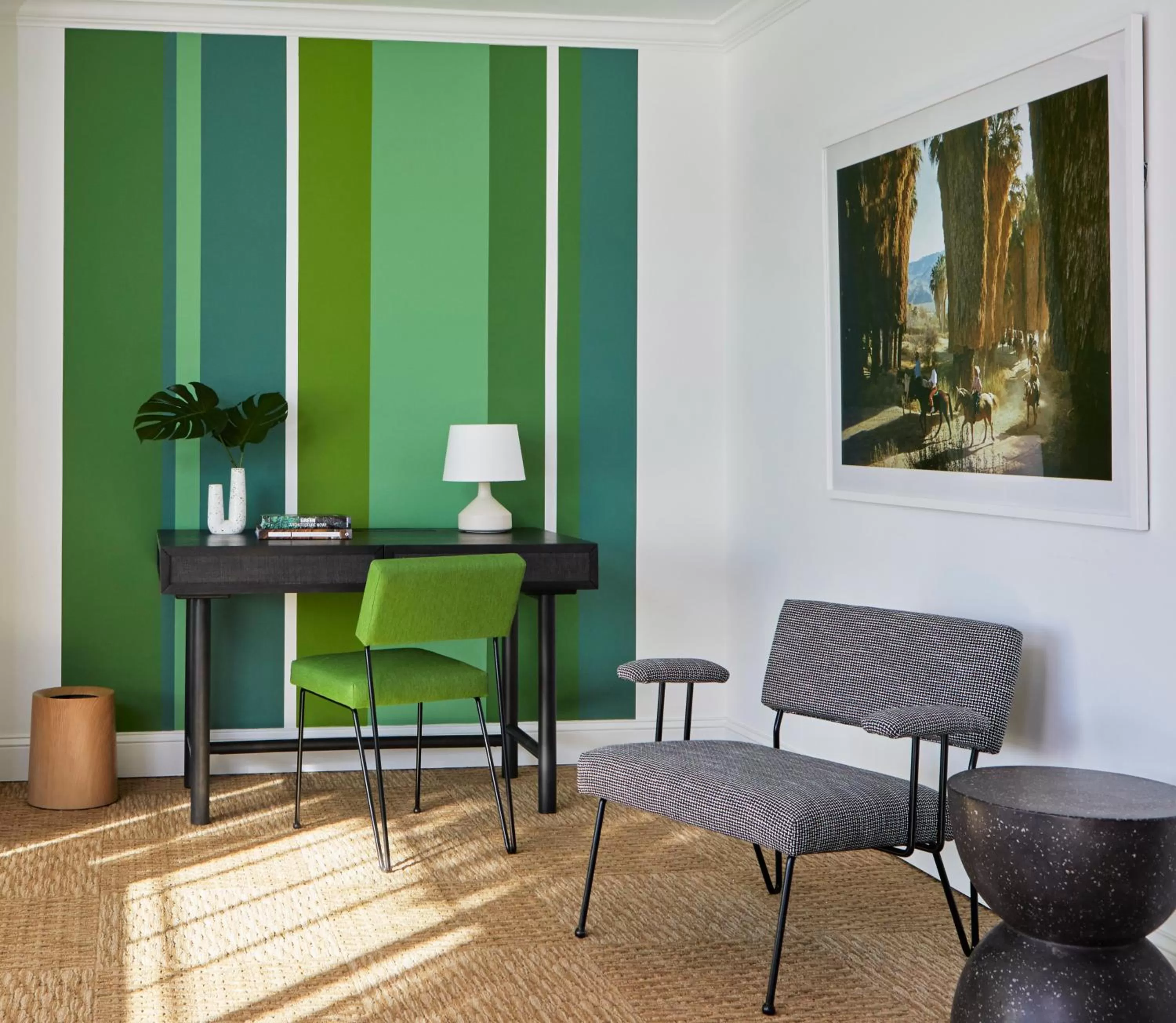 Seating area in Descanso Resort, A Men's Resort