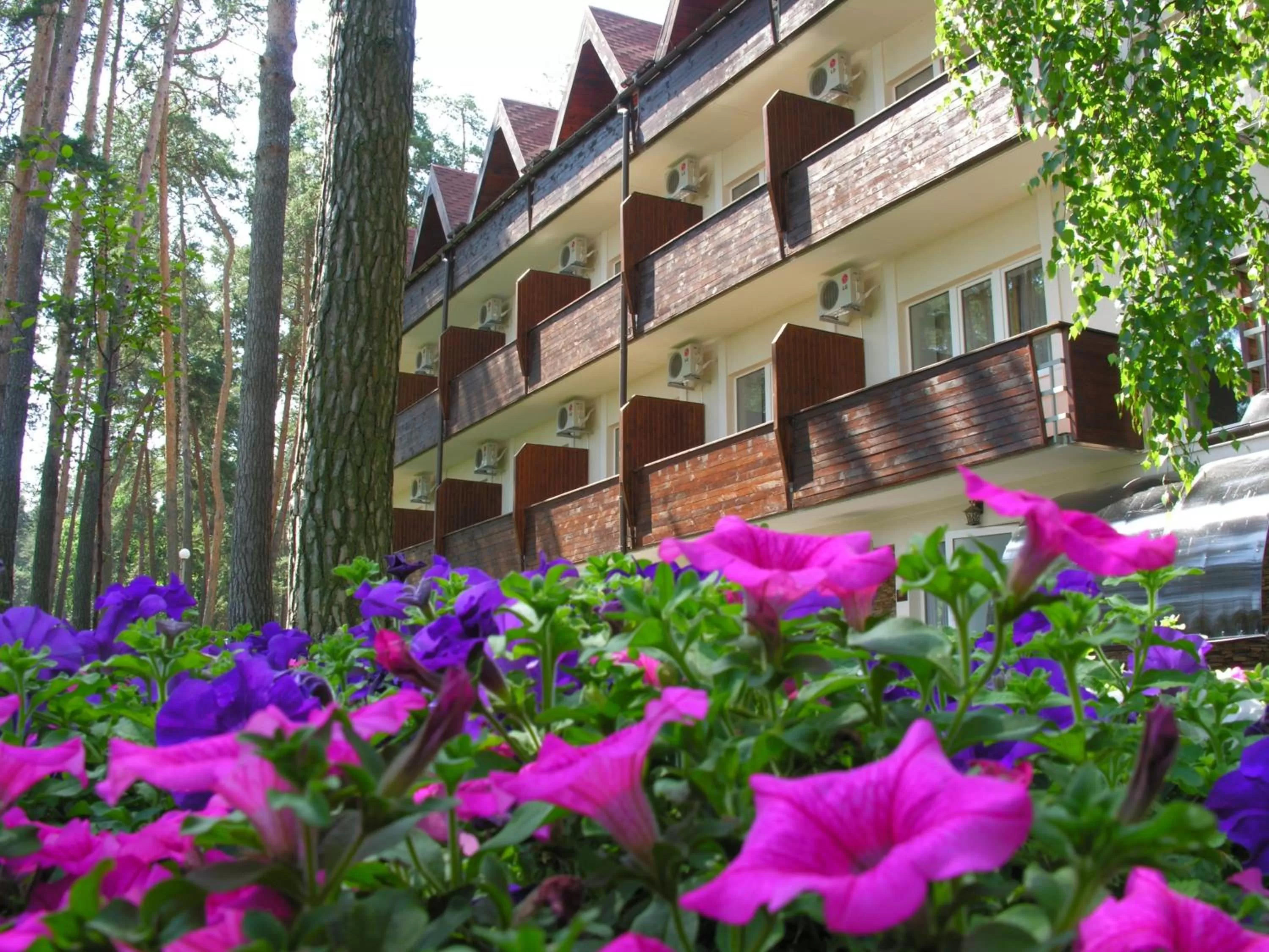 Property building in Ukraina Hotel