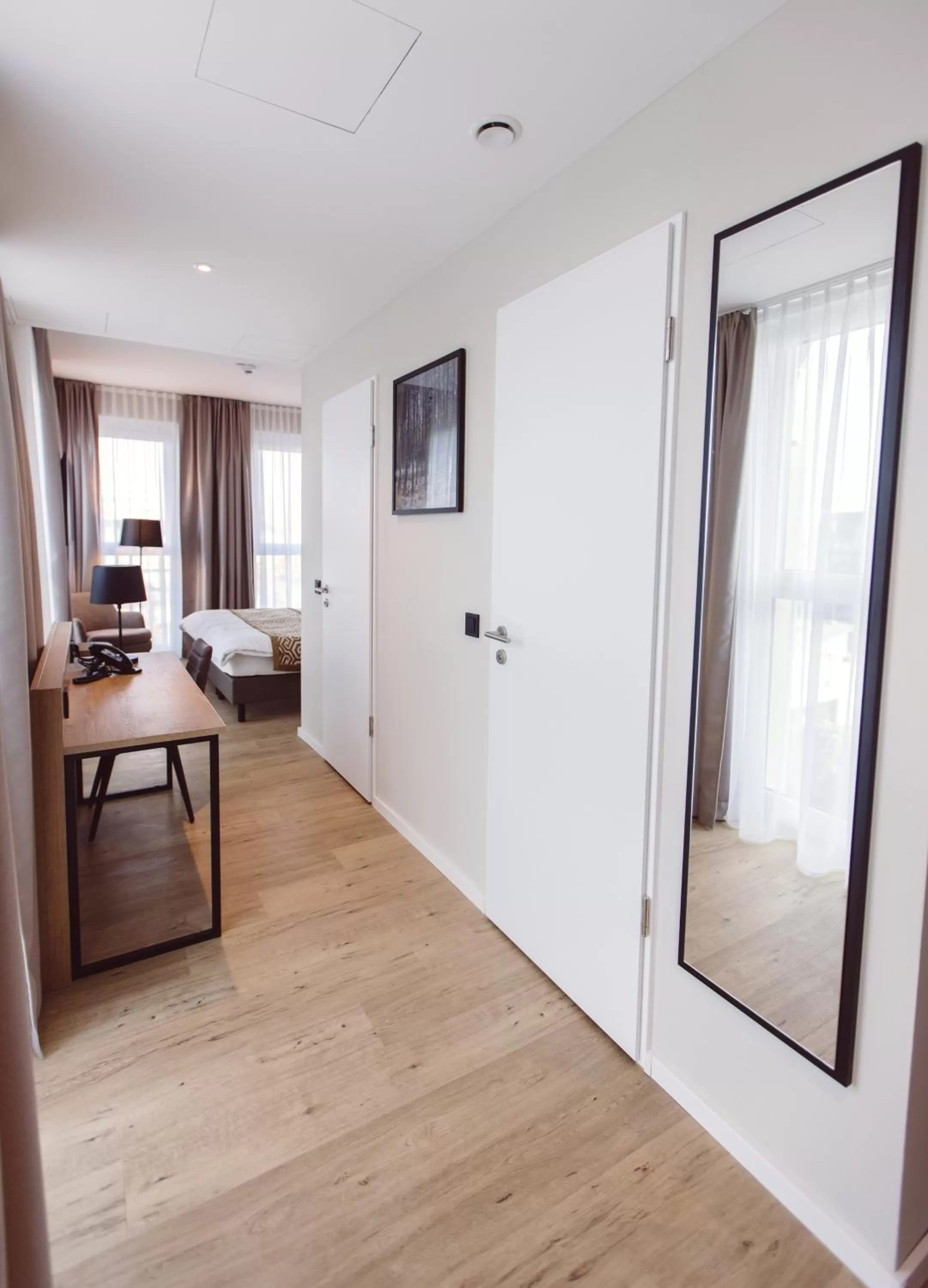 Bed in Hotel Libertas elements pure