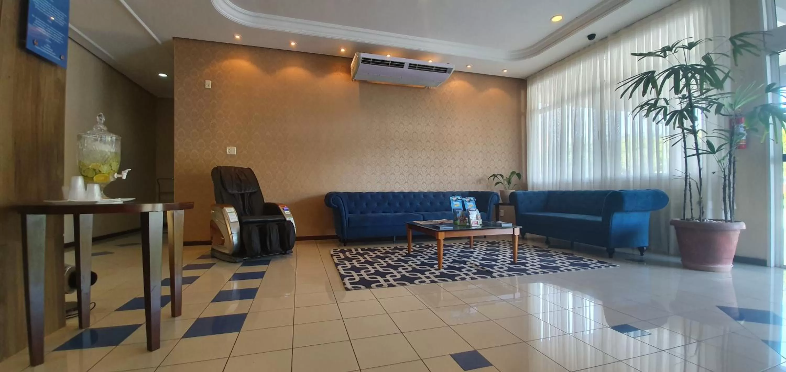 Lobby or reception in Hotel Estação 101 - Brusque