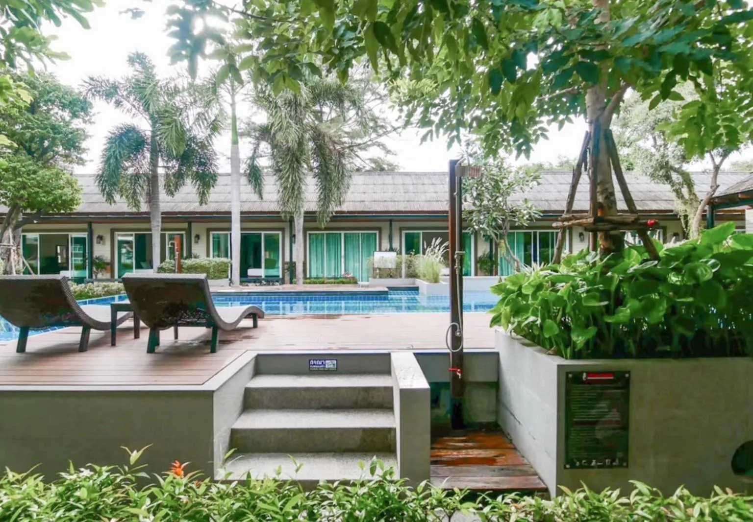 Garden in Nirundorn Resort Chaam