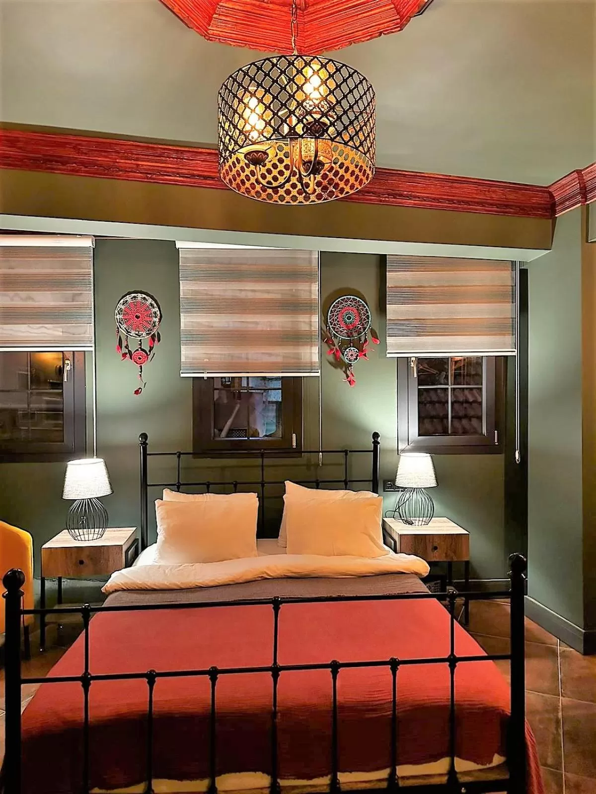 Bed in Sunset Hotel Marmaris