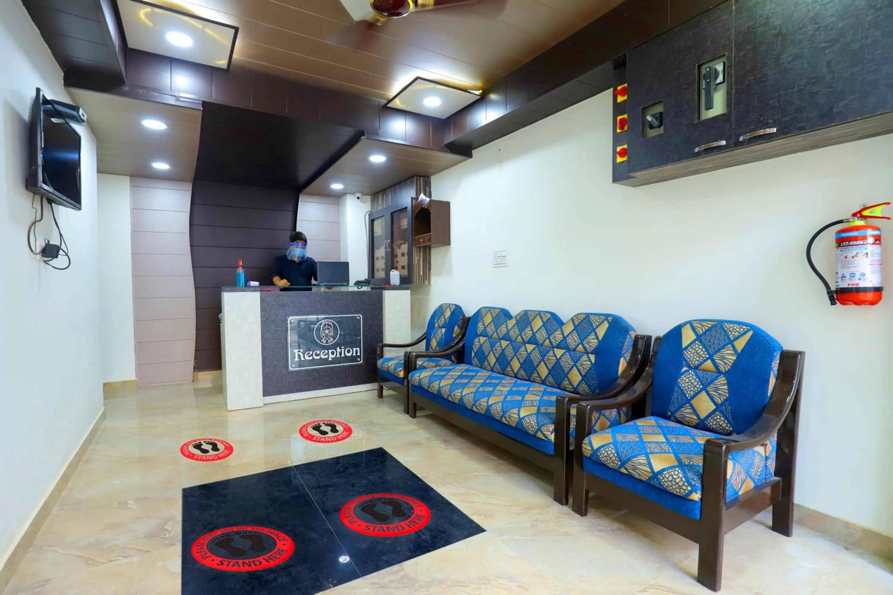 Lobby or reception in Perfectstayz Value Umra Grace - Near Haridwar Railway Station