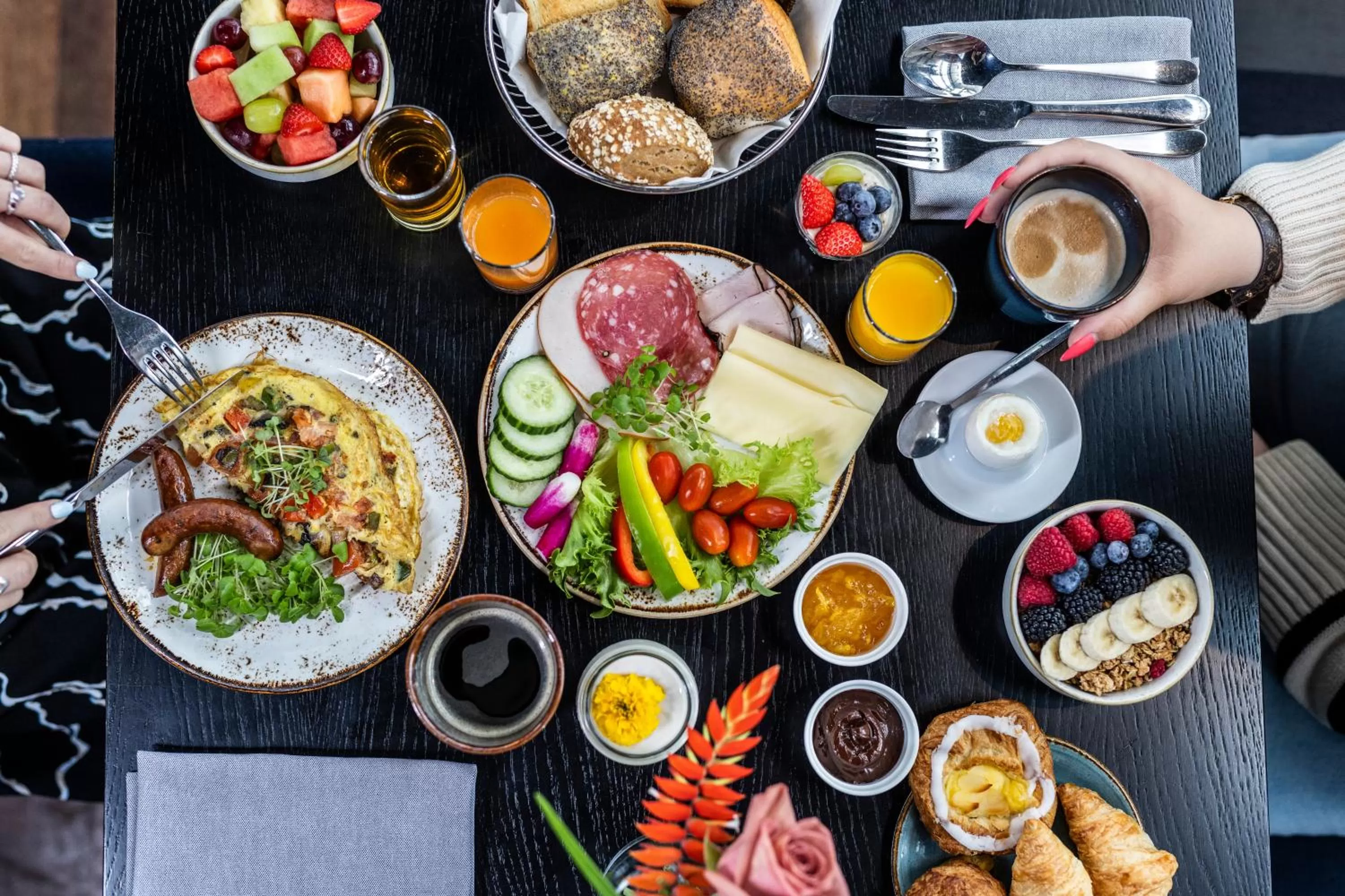 Food close-up in Clarion Hotel Copenhagen Airport