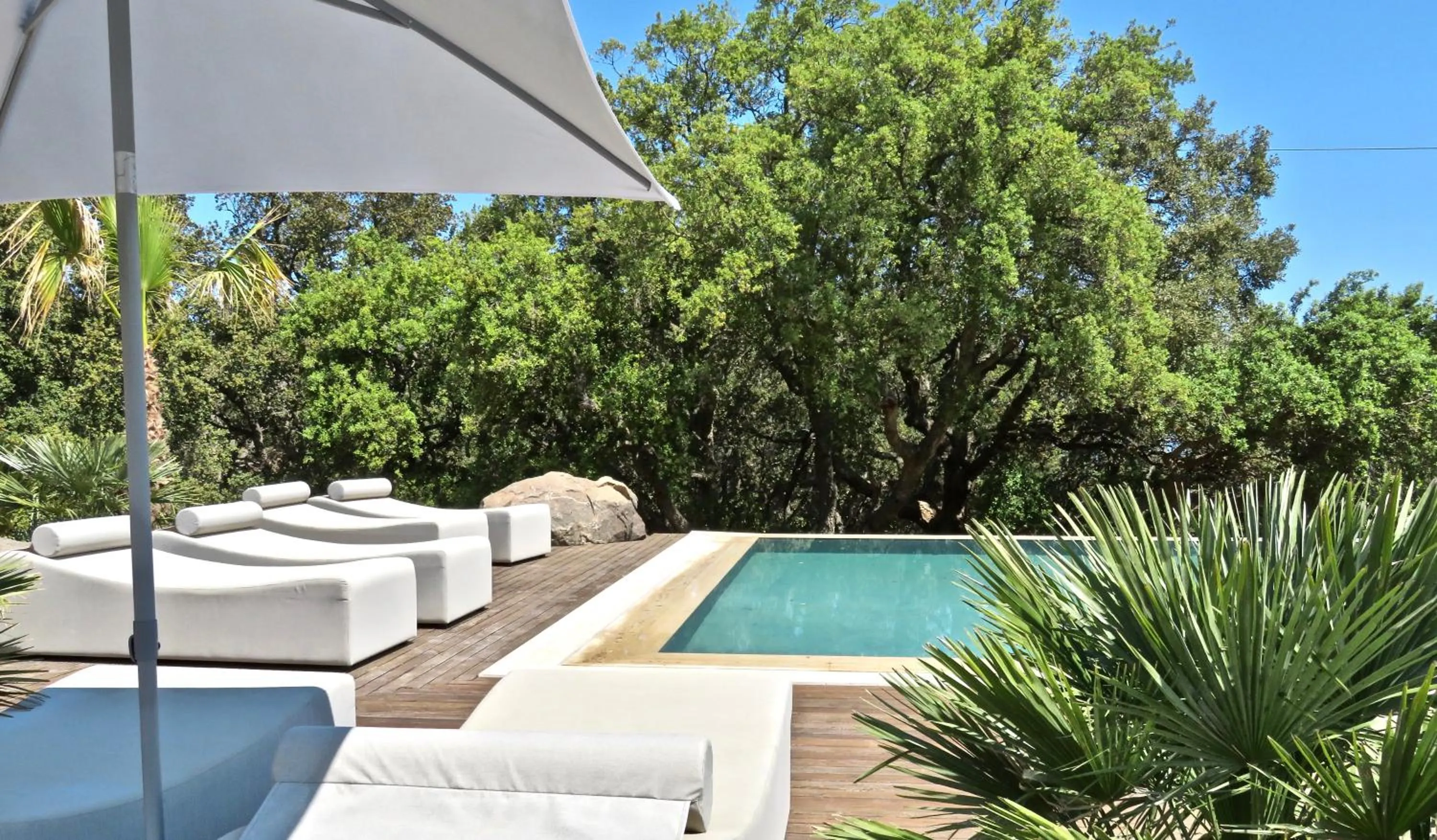 Swimming pool in Vallegrande Nature Resort by Geocharme