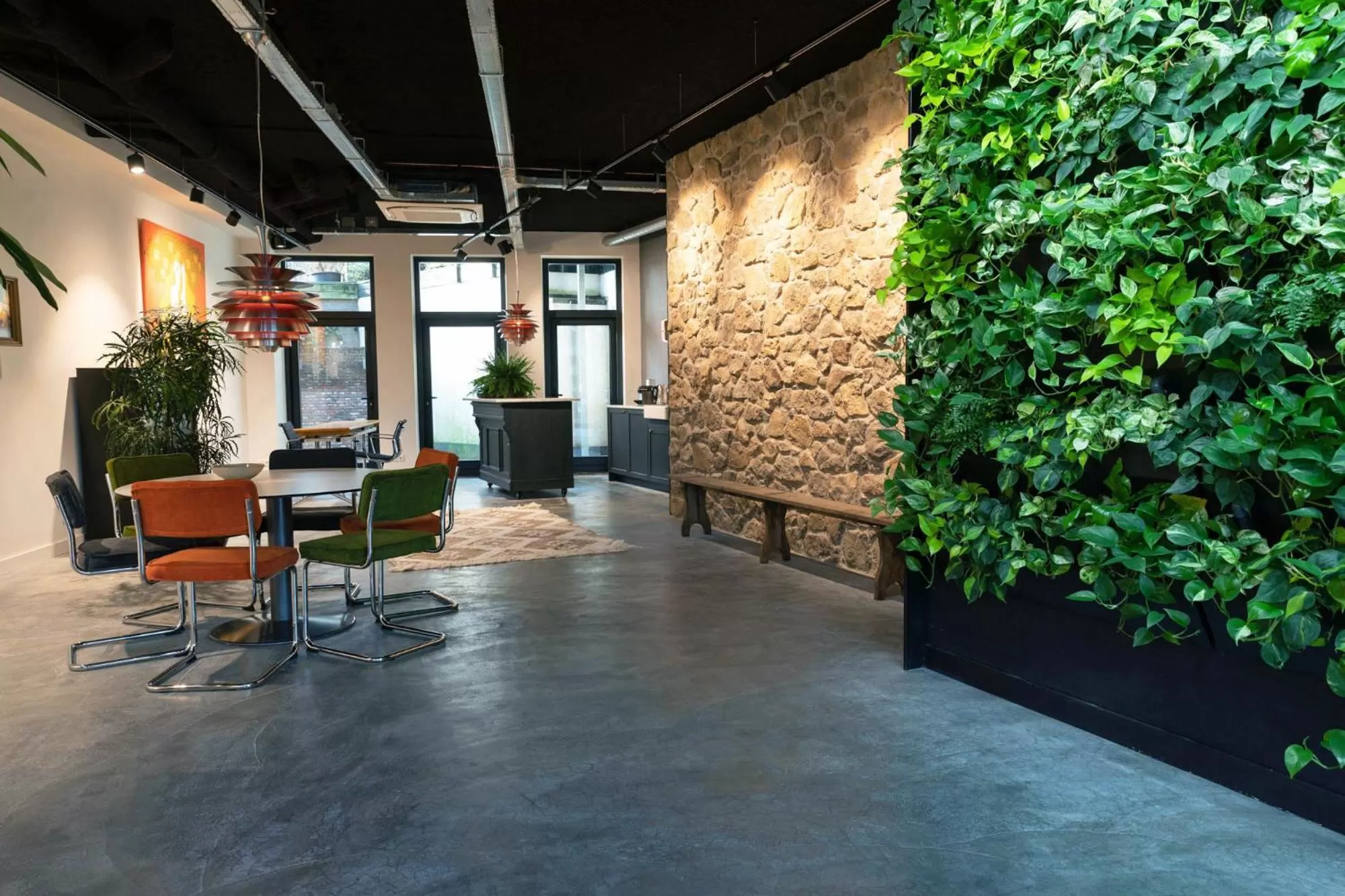 Lobby or reception in Parkhotel Abcoude