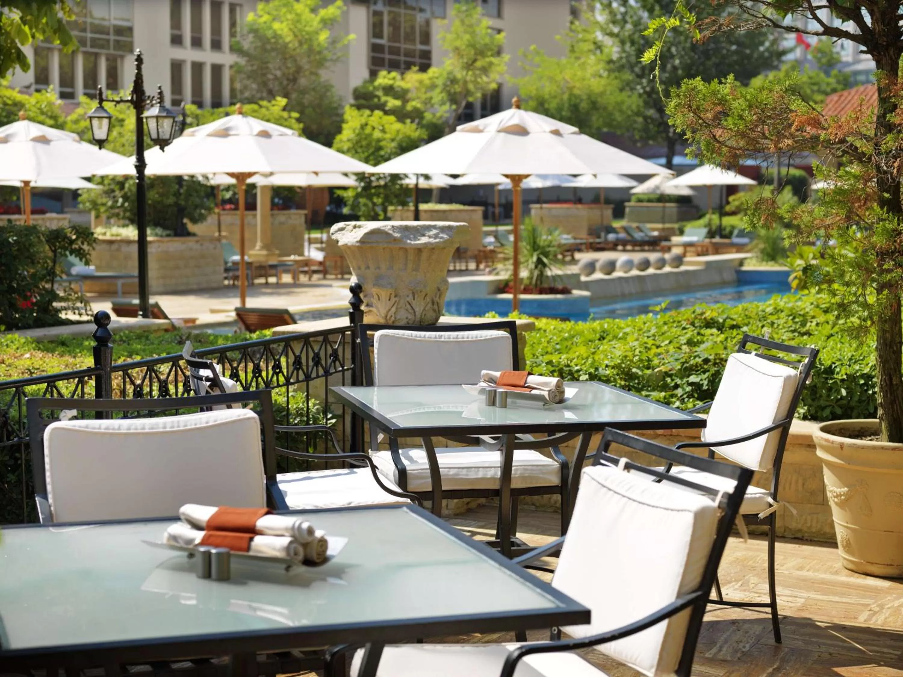 Patio in Grand Hyatt Istanbul