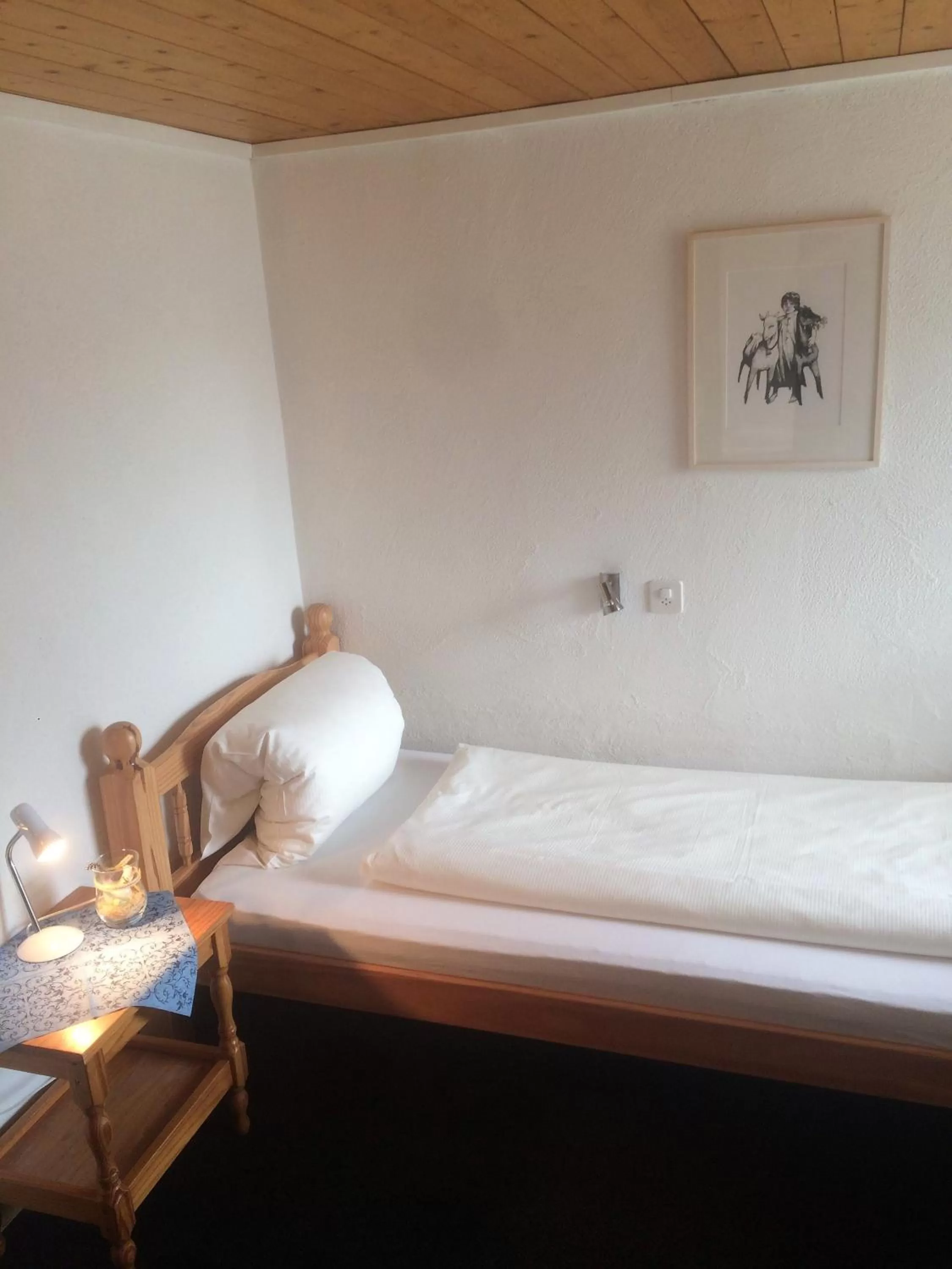 Photo of the whole room, Bed in Hotel Restaurant Heidihof