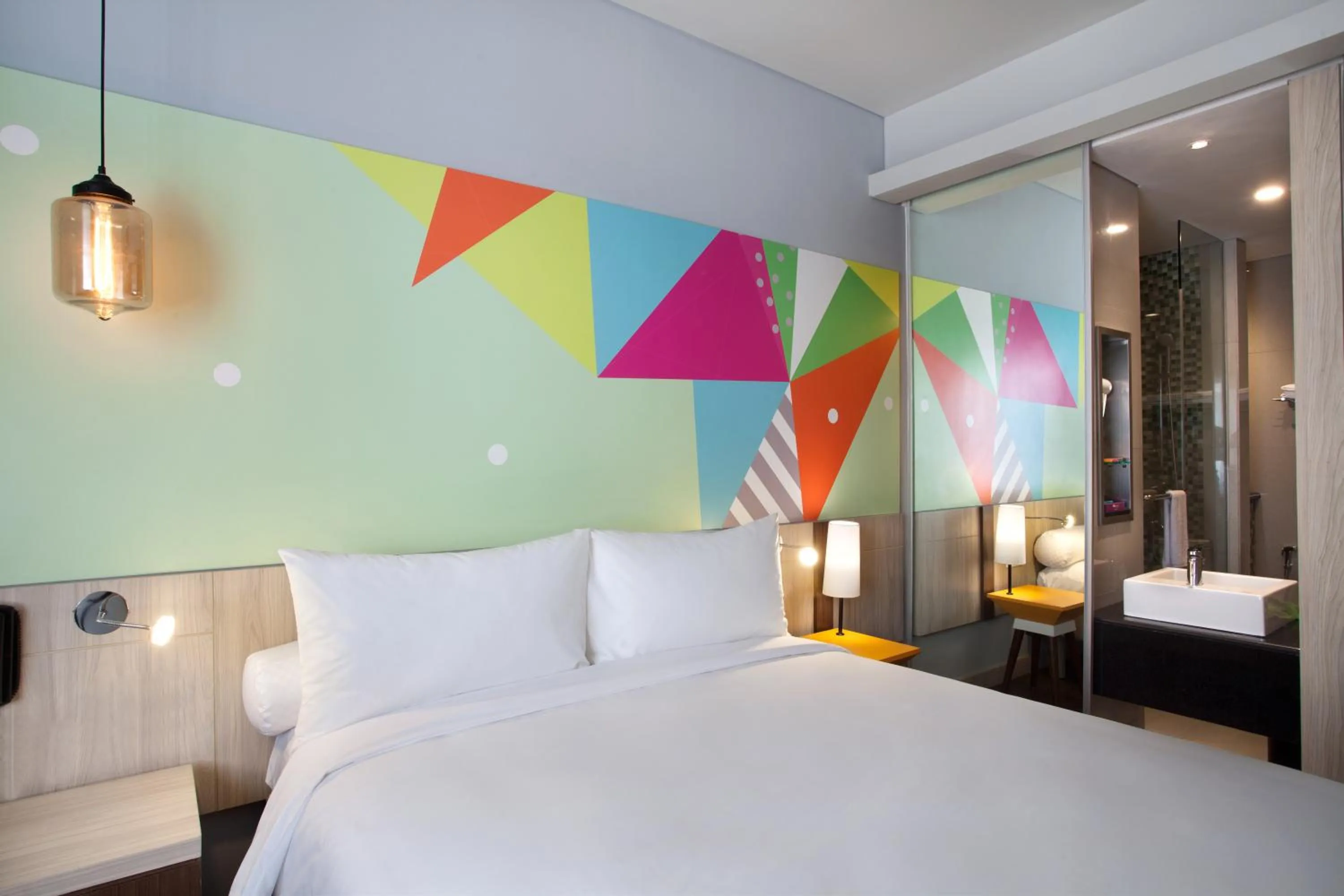 Property building, Bed in Ibis Styles Jakarta Sunter