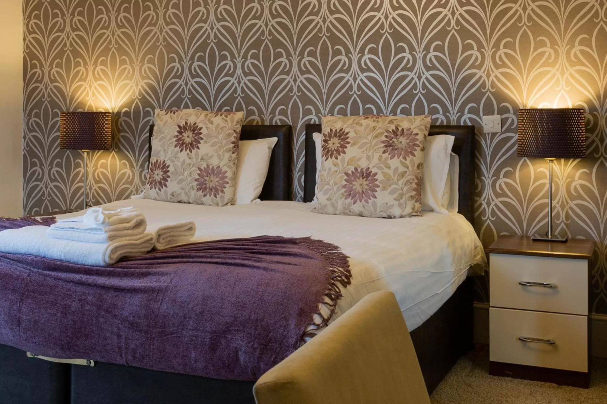 Bed in Advocate Arms