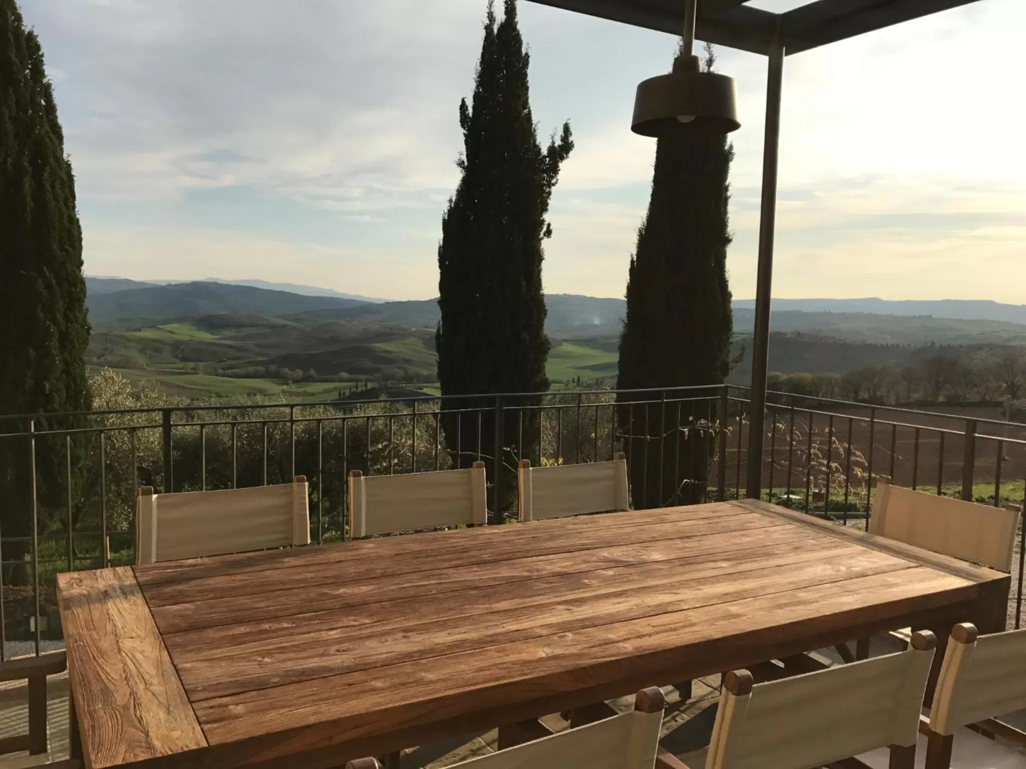 Patio in A440 in Tuscany