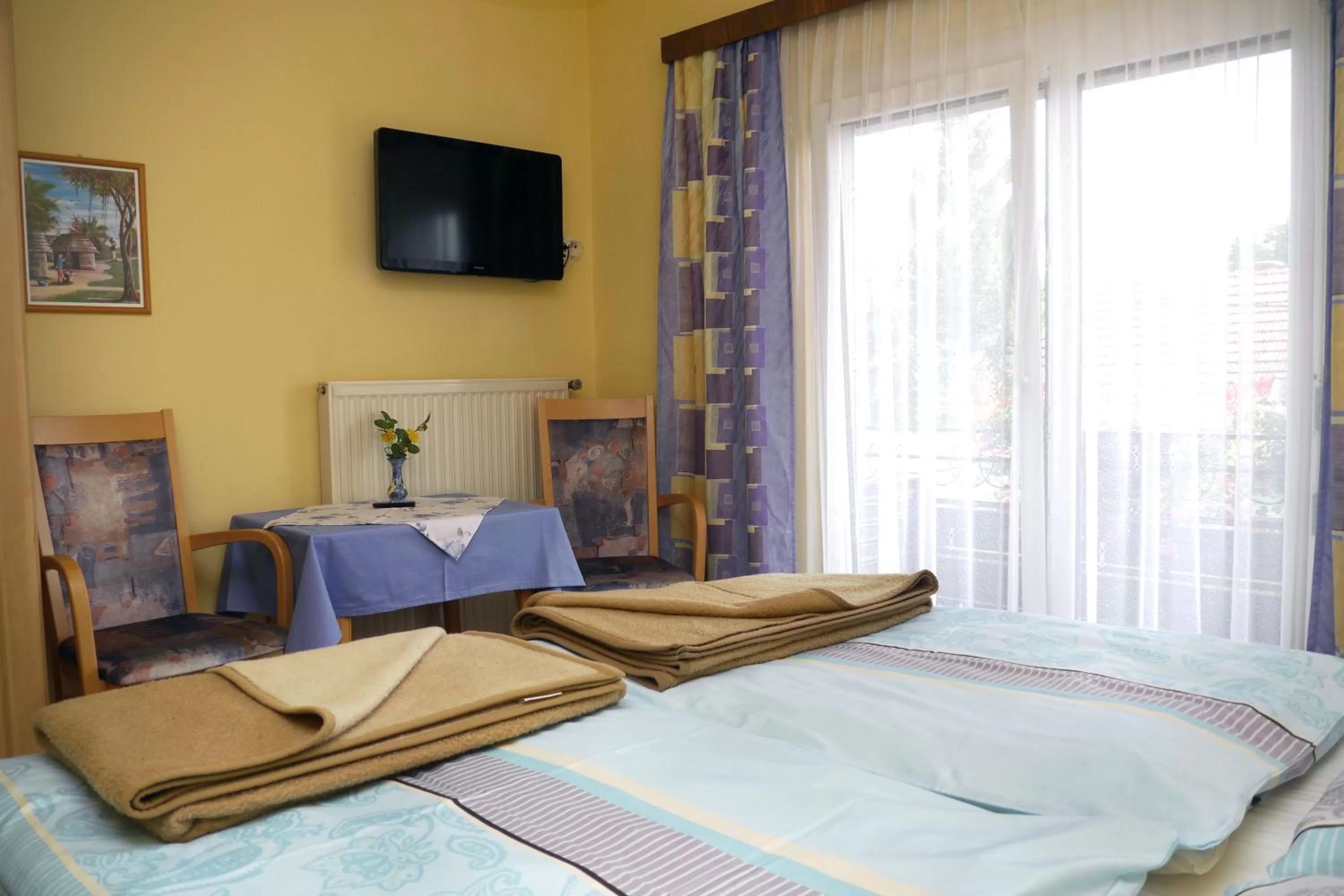 Bed in Gasthof Bader