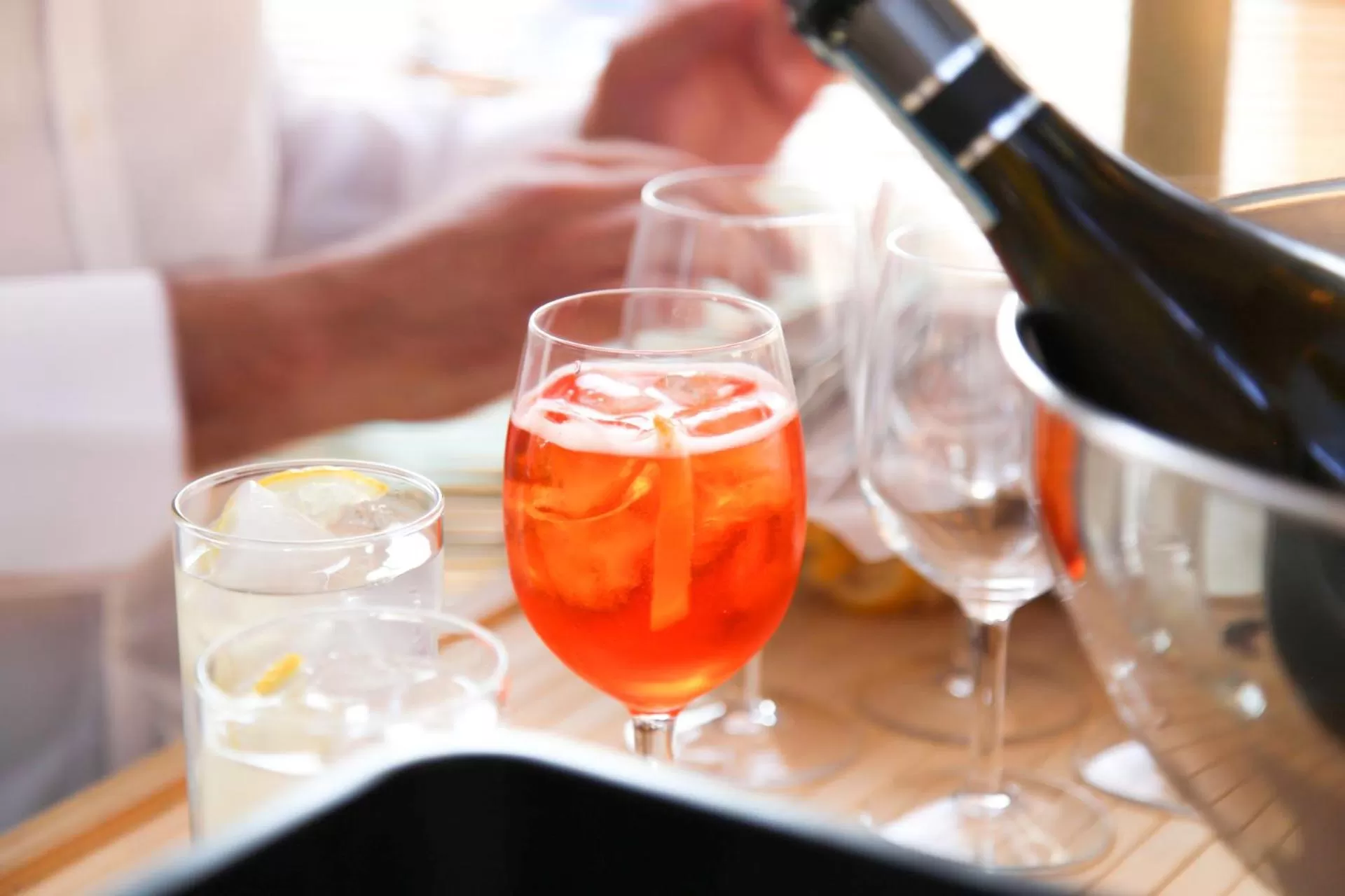 Drinks in Hotel Napoleon