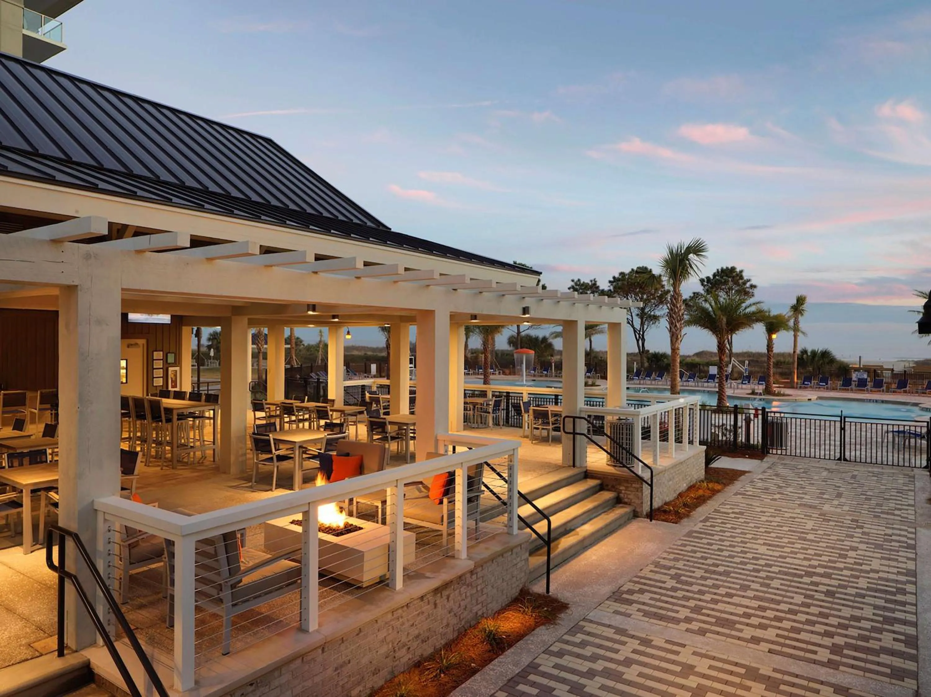 Restaurant/places to eat in Hilton Grand Vacations Club Ocean Oak Resort Hilton Head