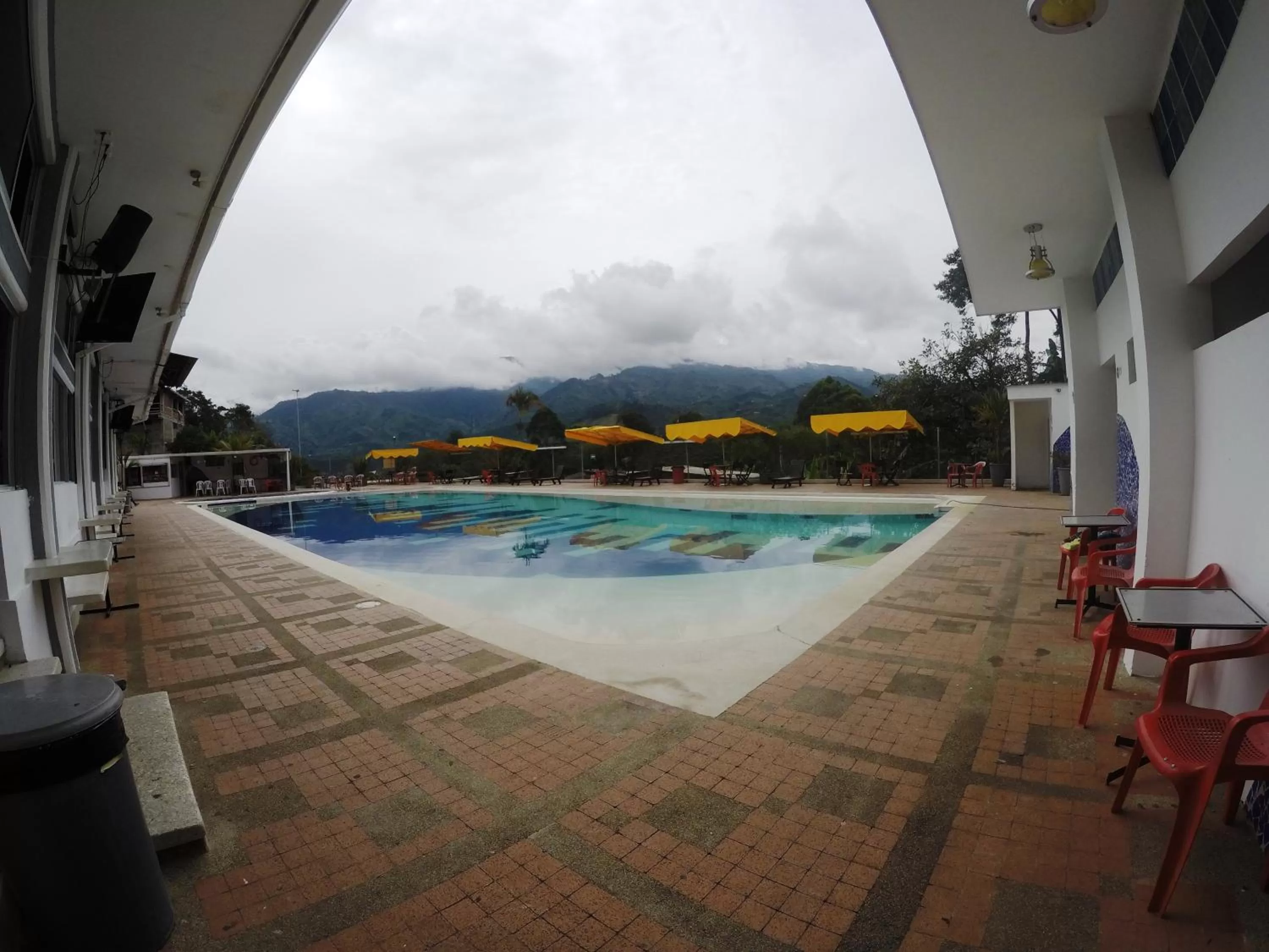 Staff, Swimming Pool in Sky Club Eco Hotel
