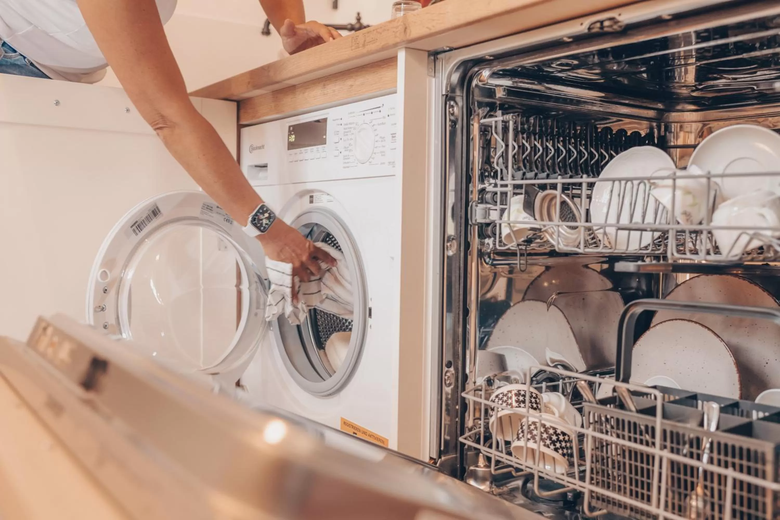 Kitchen or kitchenette in Boardinghouse alte Spinnerei
