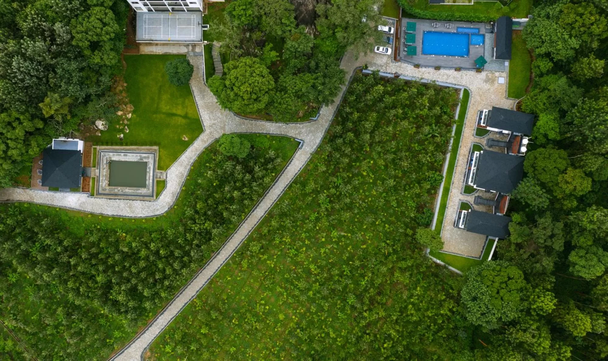 Garden view in Vismita County