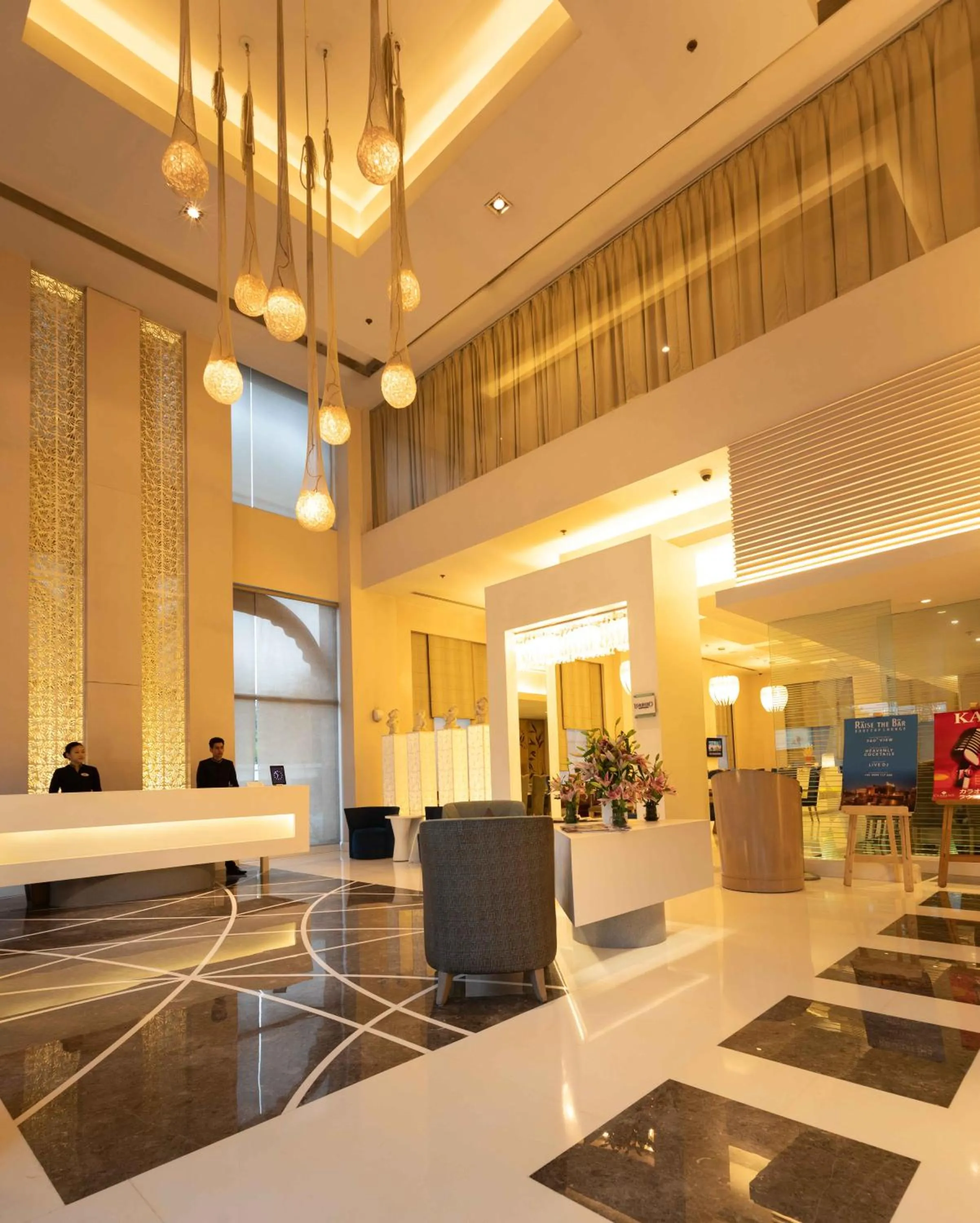 Lobby or reception in Clarens Hotel