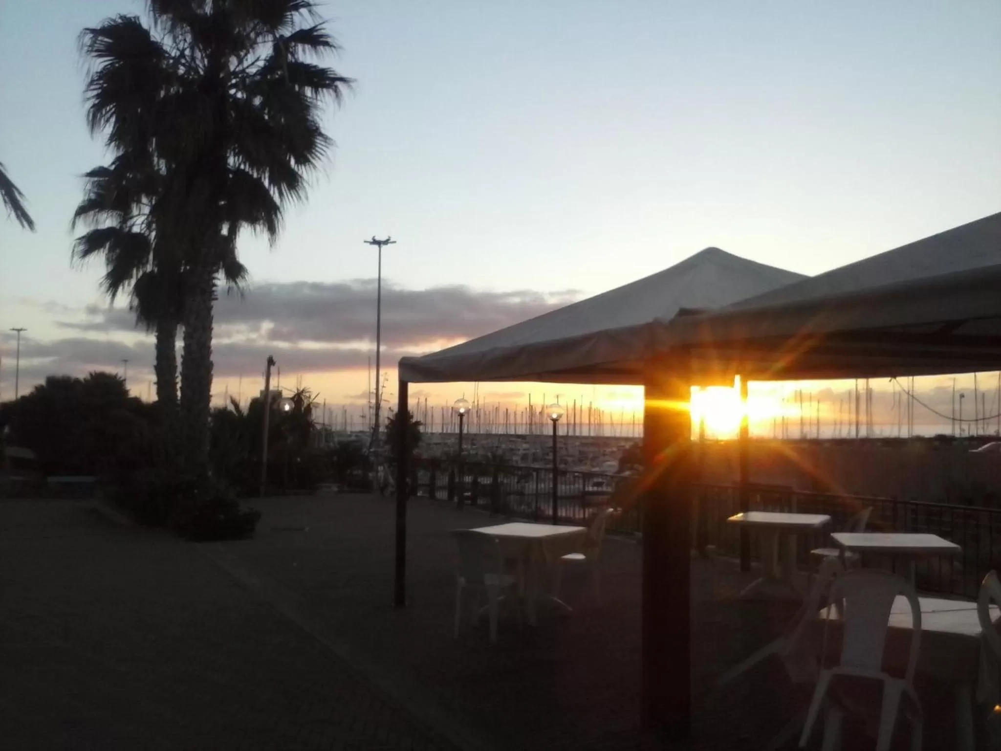 Sunset in Albergo Ristorante Lucciola