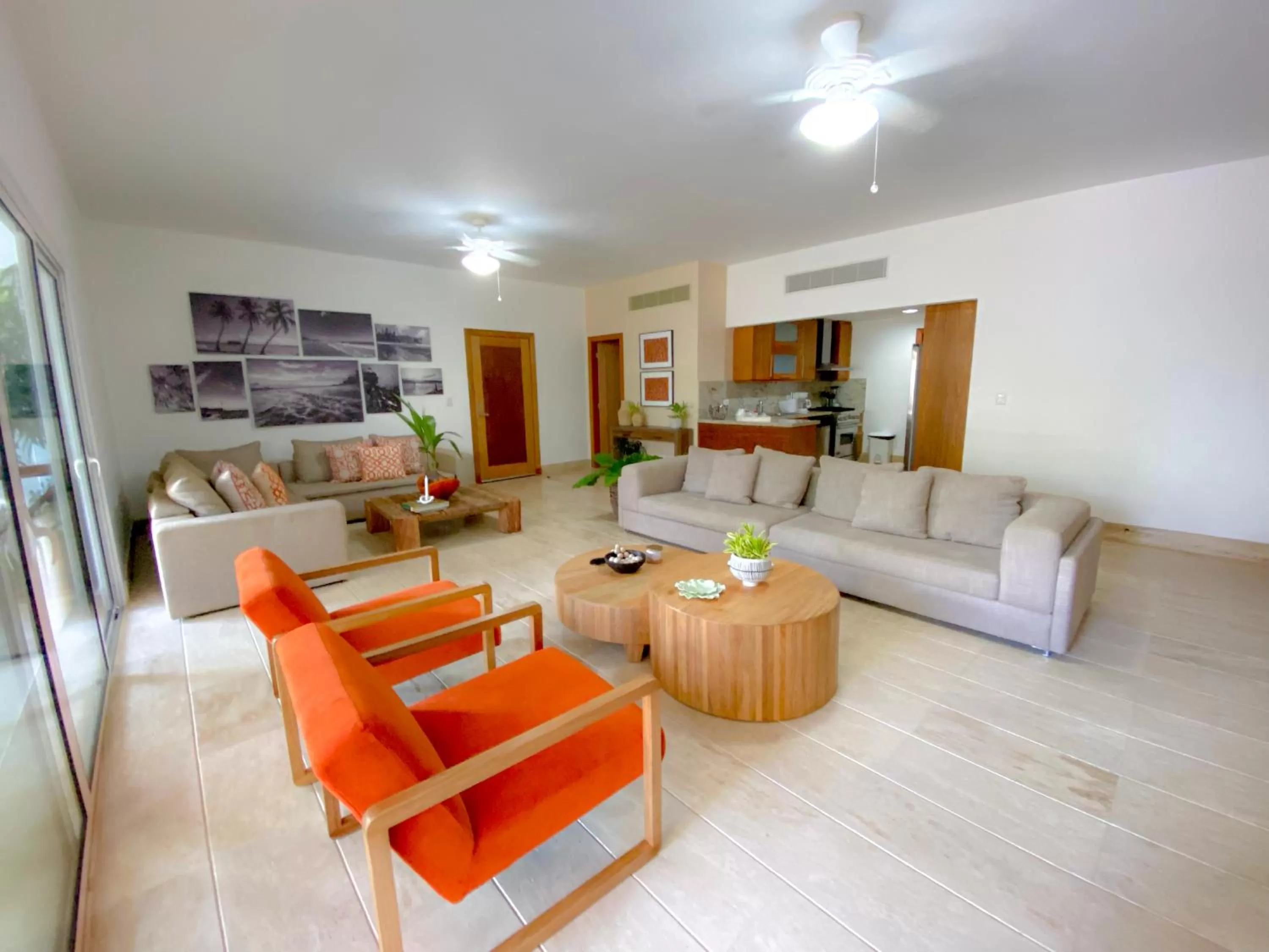 Living room in Xeliter Balcones del Atlantico - Las Terrenas